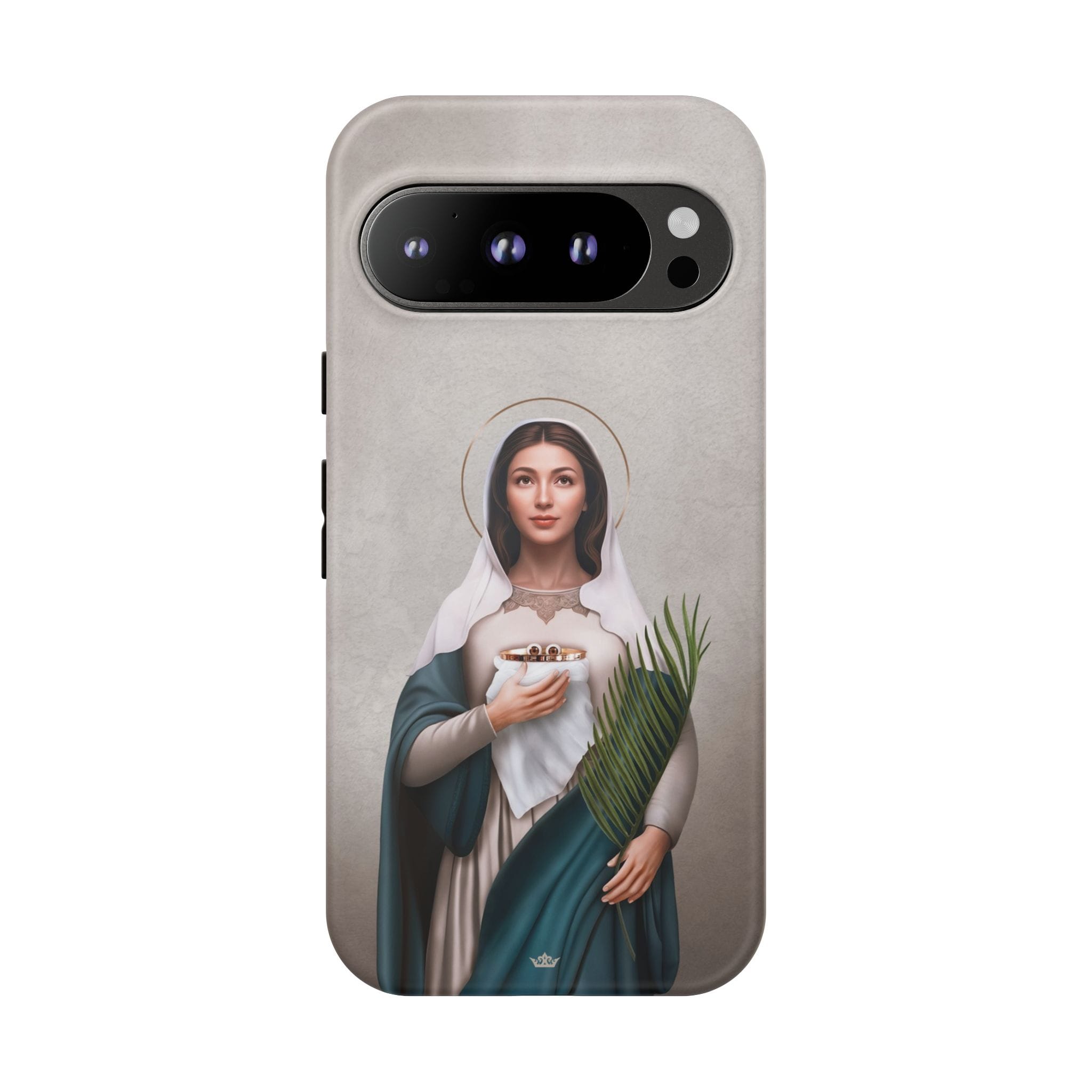 St. Lucy Hard Phone Case (Light) Copyright VENXARA