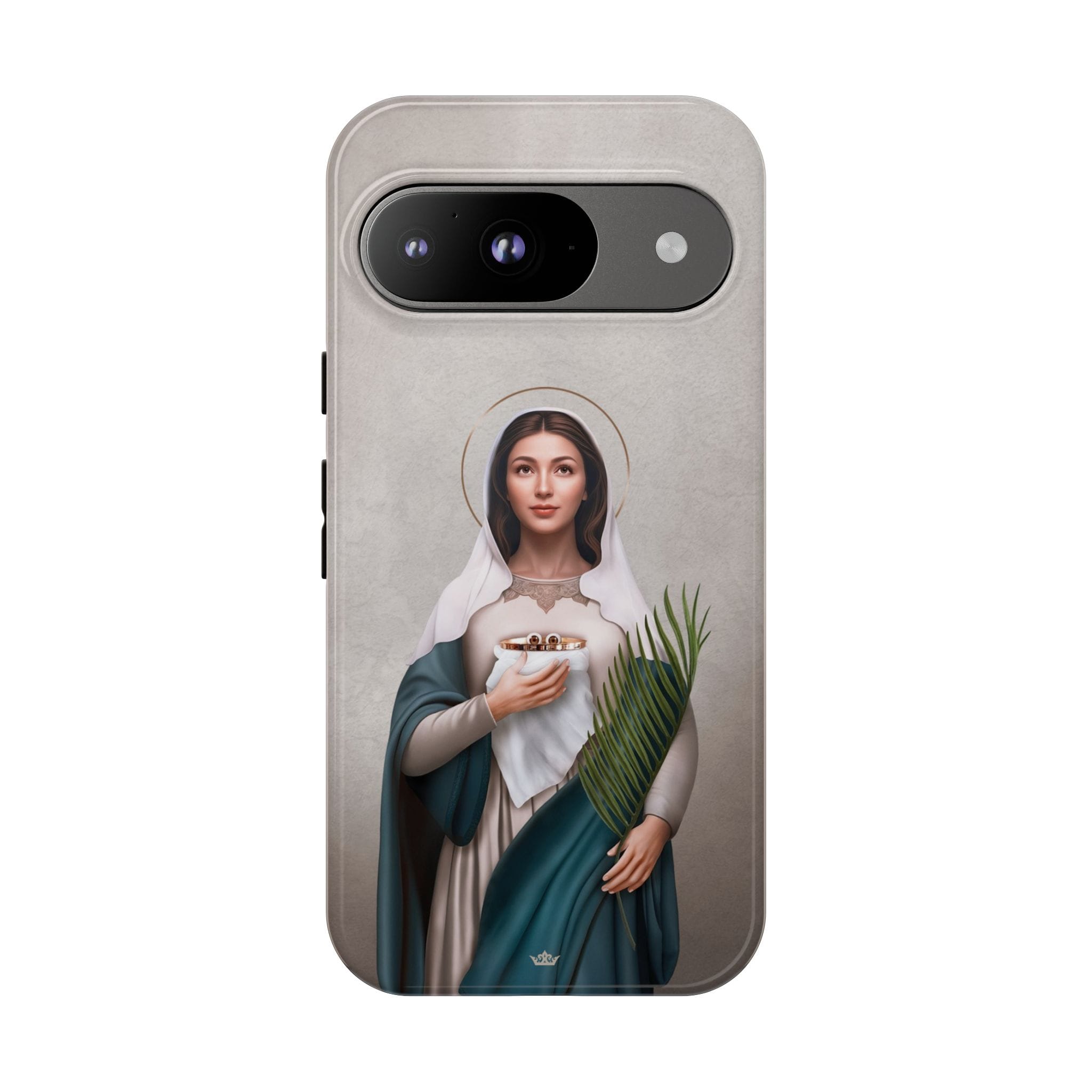 St. Lucy Hard Phone Case (Light) Copyright VENXARA