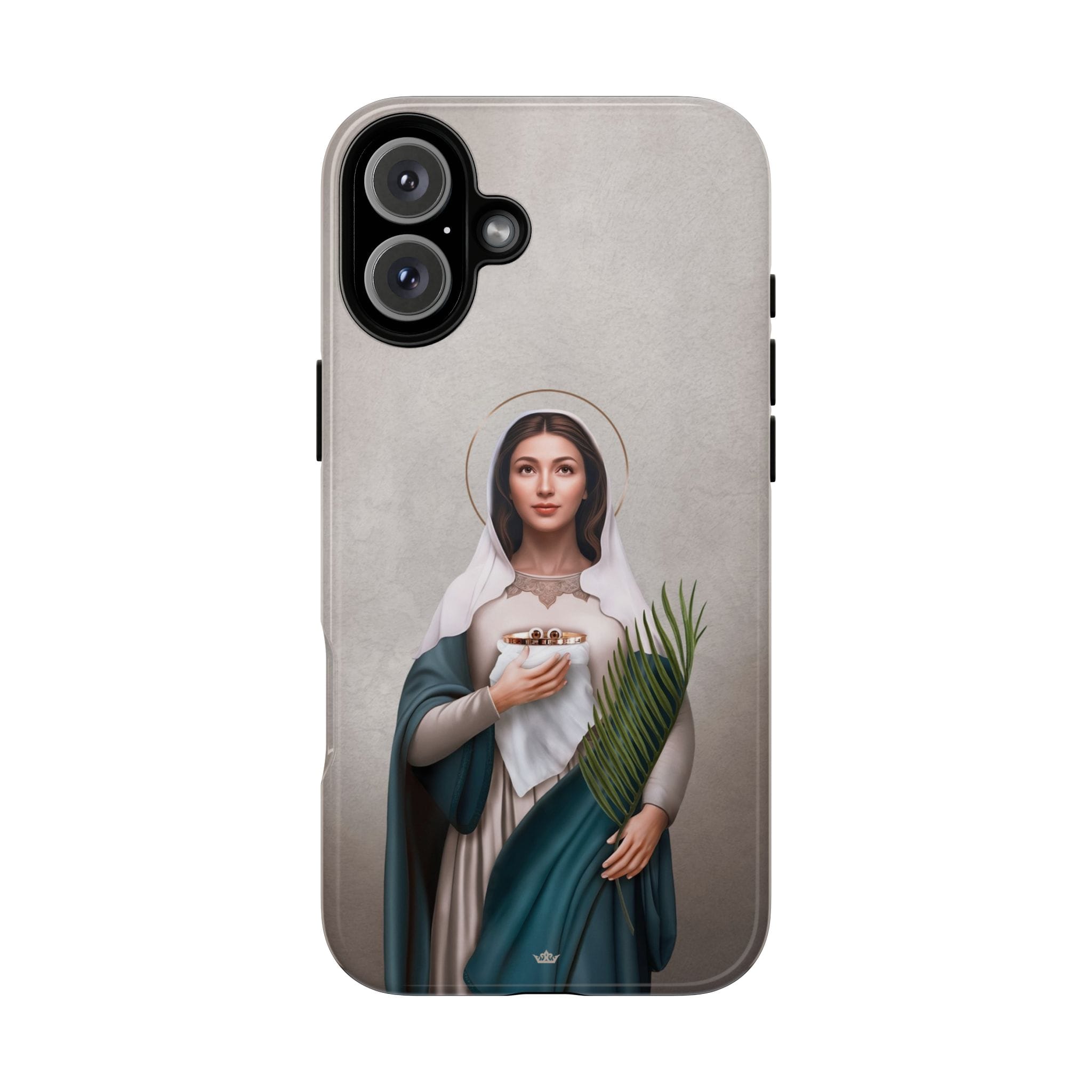 St. Lucy Hard Phone Case (Light) Copyright VENXARA