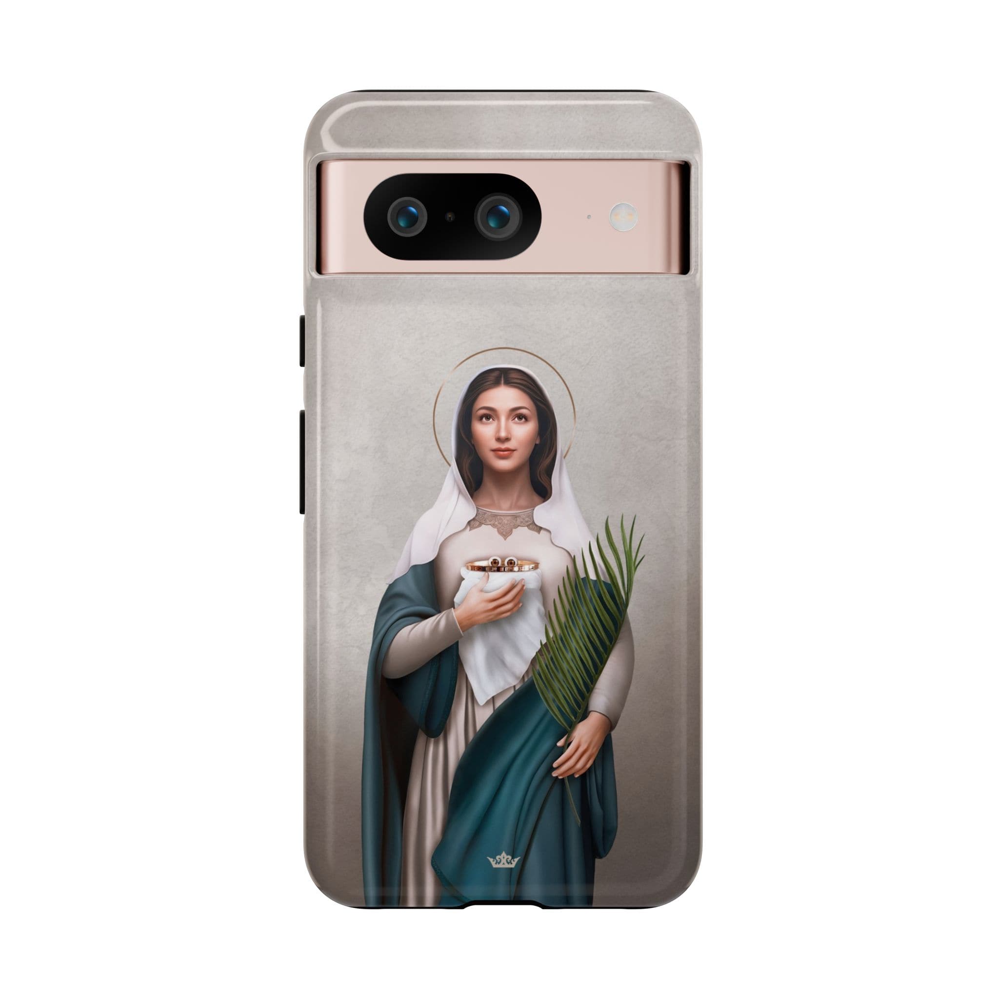 St. Lucy Hard Phone Case (Light) Copyright VENXARA