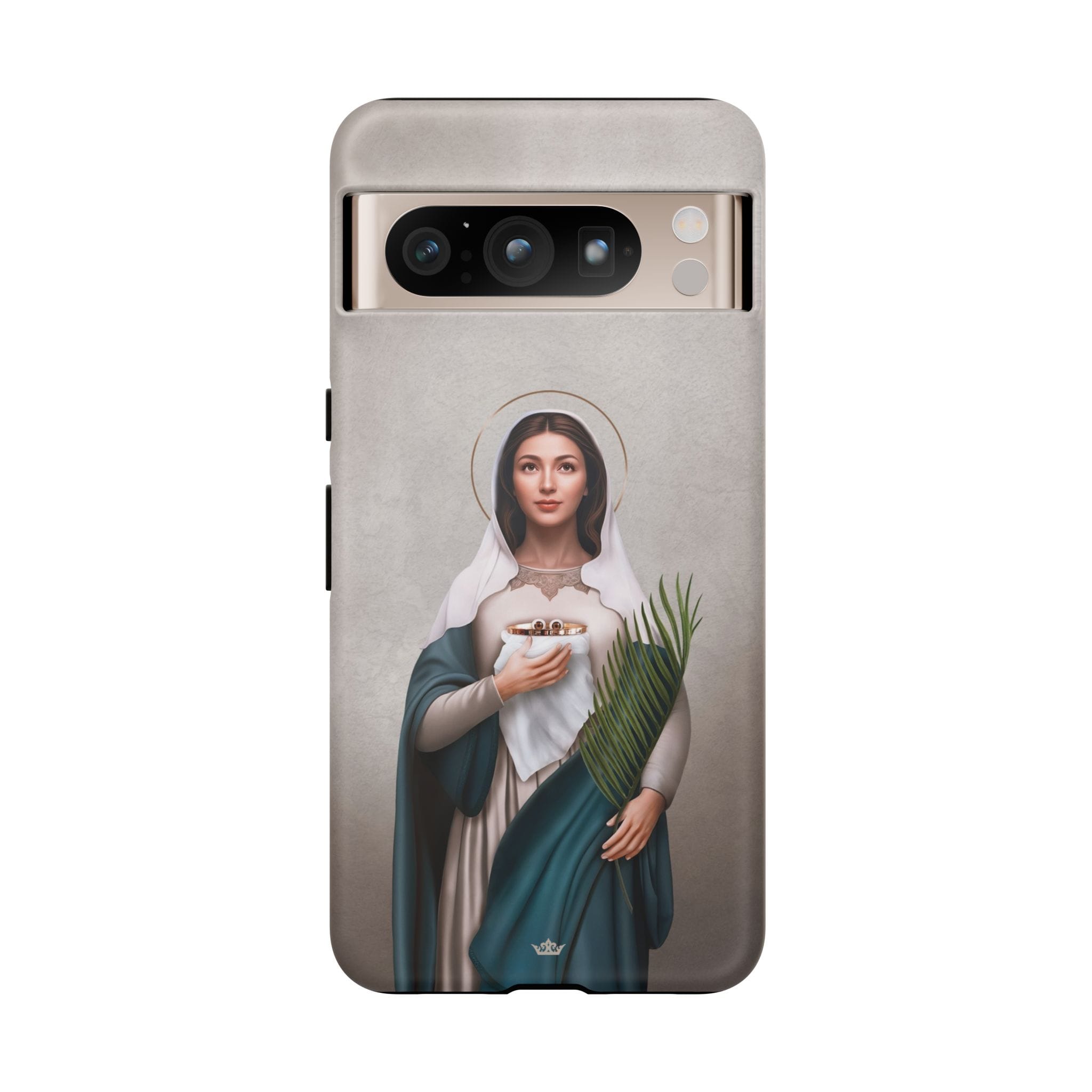 St. Lucy Hard Phone Case (Light) Copyright VENXARA