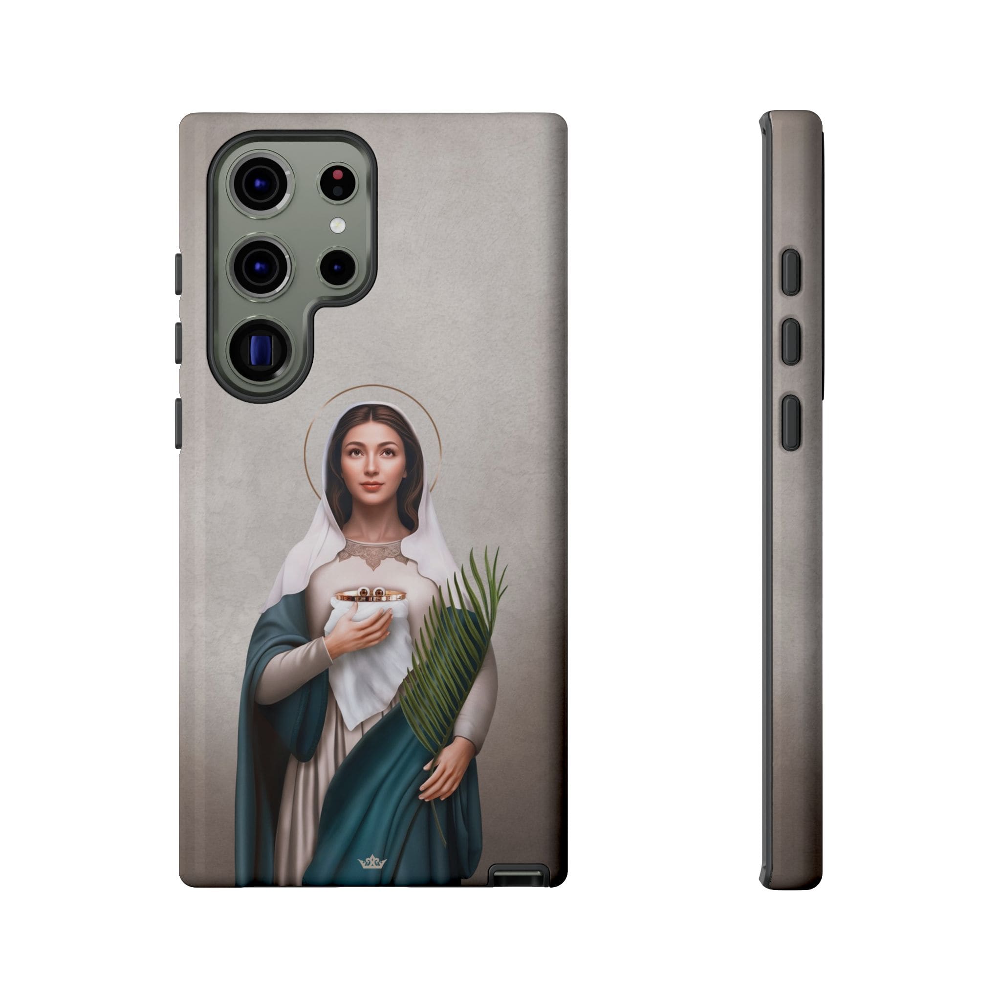 St. Lucy Hard Phone Case (Light) Copyright VENXARA