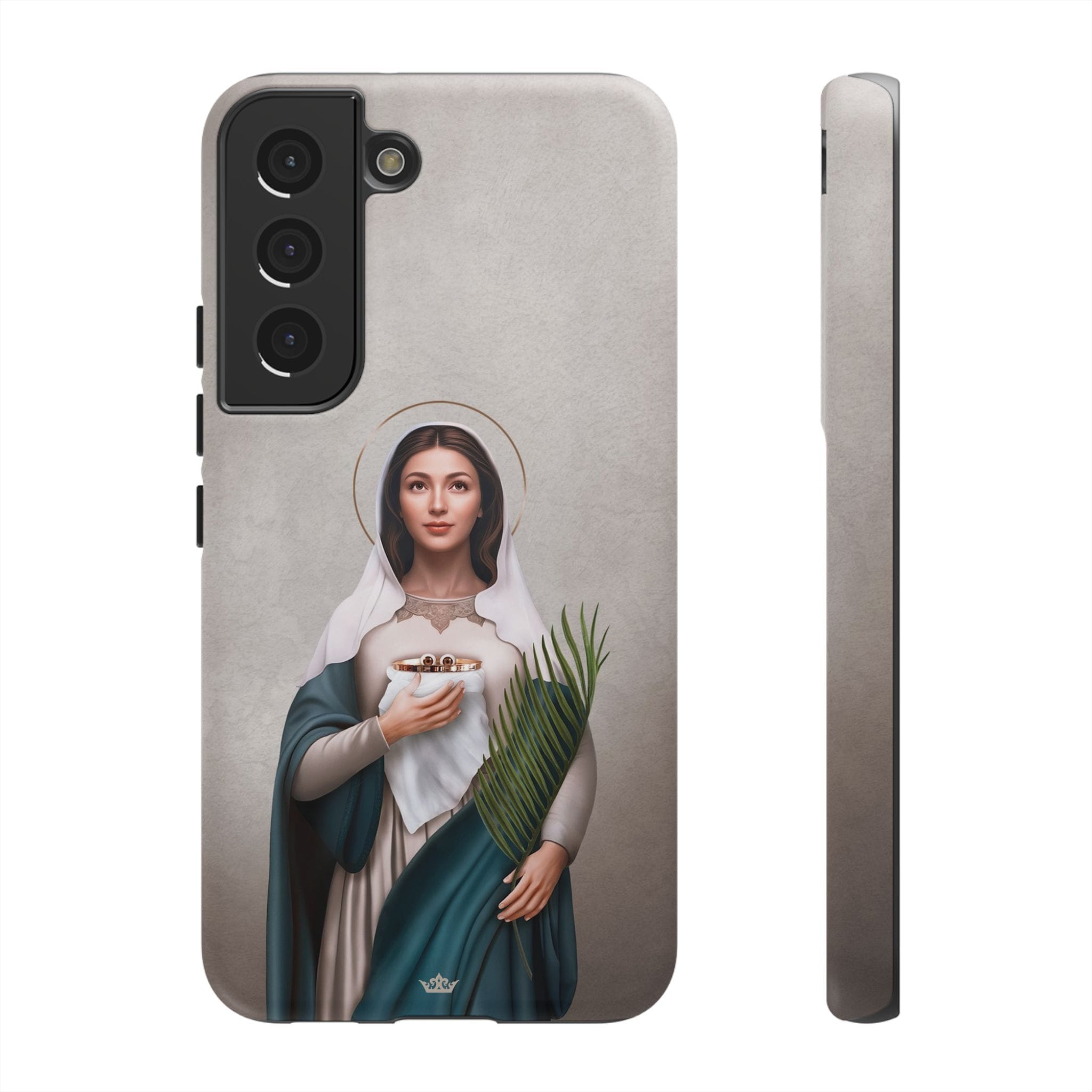 St. Lucy Hard Phone Case (Light) Copyright VENXARA