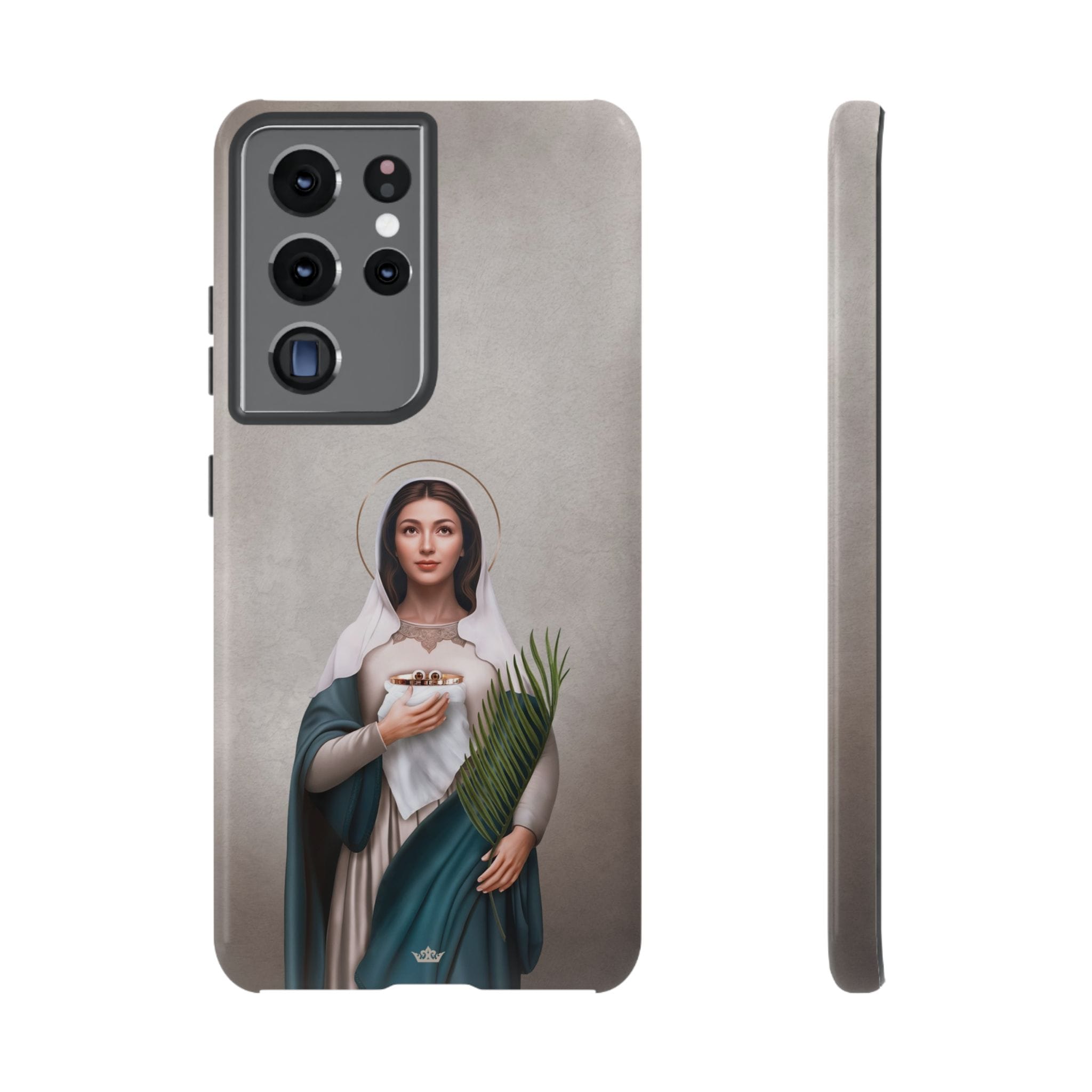St. Lucy Hard Phone Case (Light) Copyright VENXARA