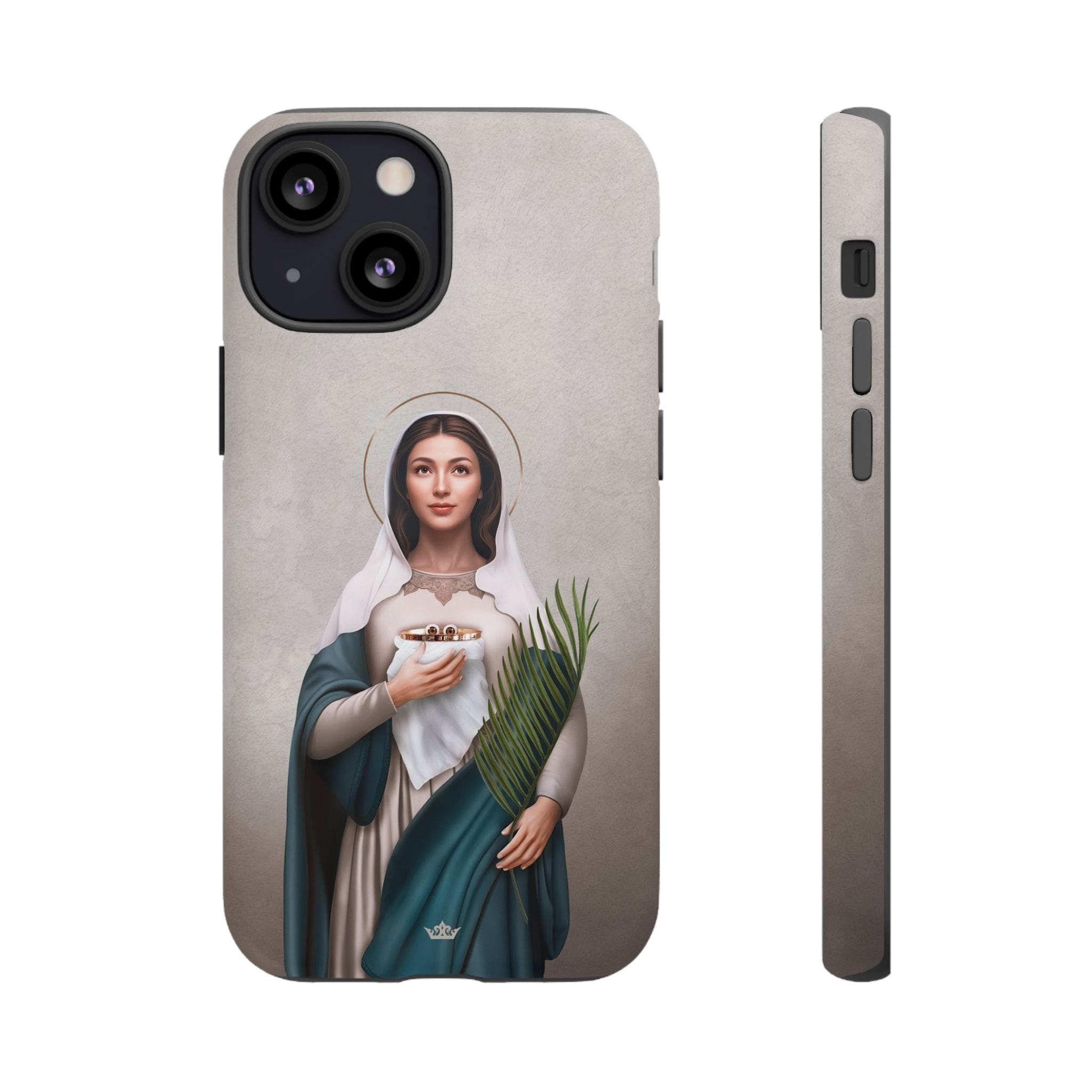 St. Lucy Hard Phone Case (Light) Copyright VENXARA