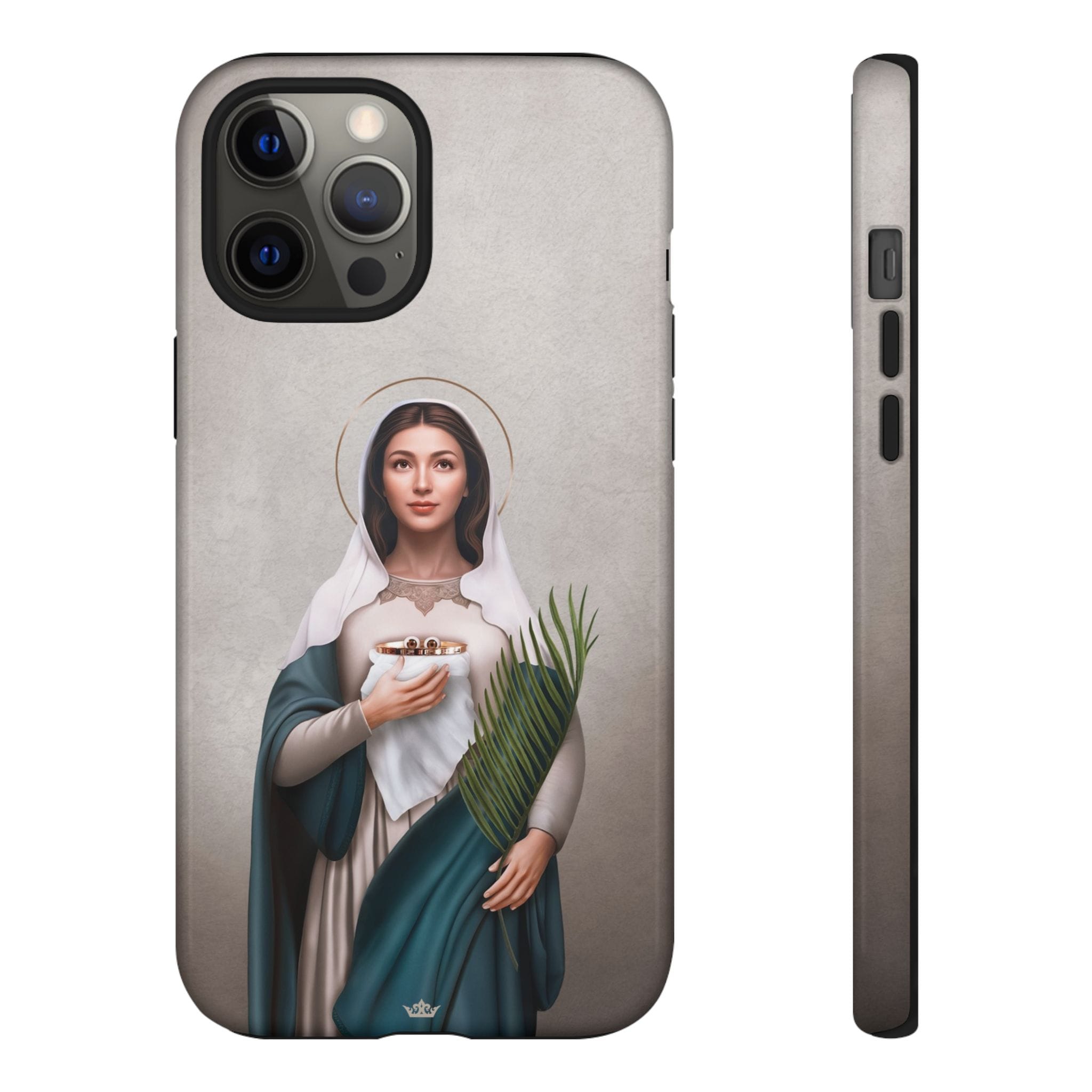 St. Lucy Hard Phone Case (Light) Copyright VENXARA