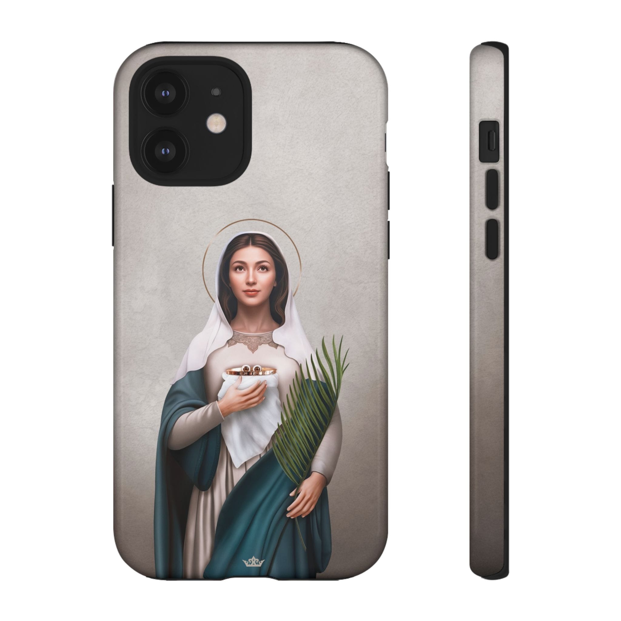 St. Lucy Hard Phone Case (Light) Copyright VENXARA
