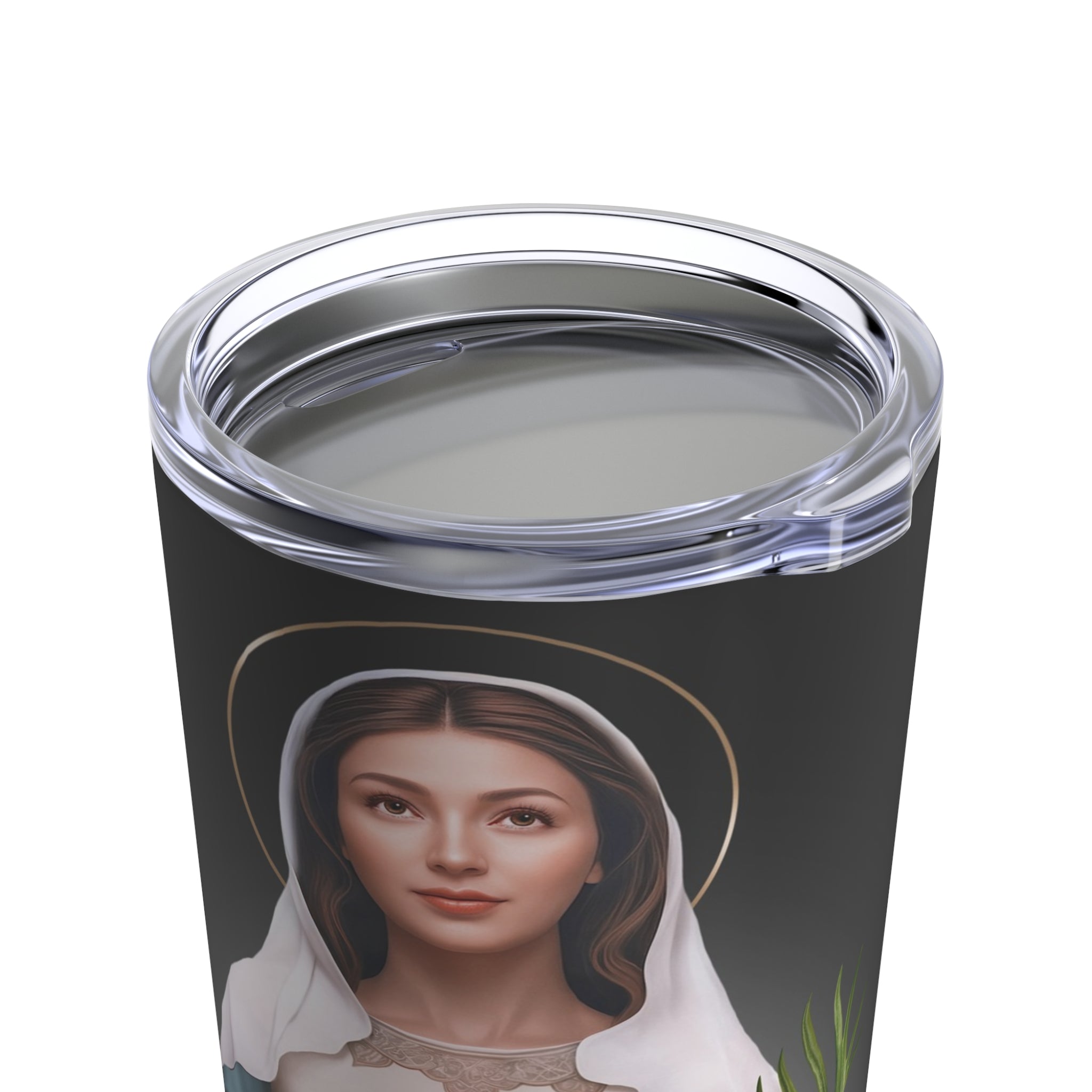 St. Lucy Lord's Prayer Tumbler 20 oz. (Ash) - VENXARA®