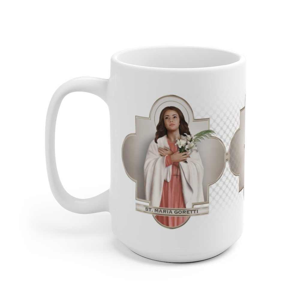 St. Maria Goretti Ceramic Mug - VENXARA®