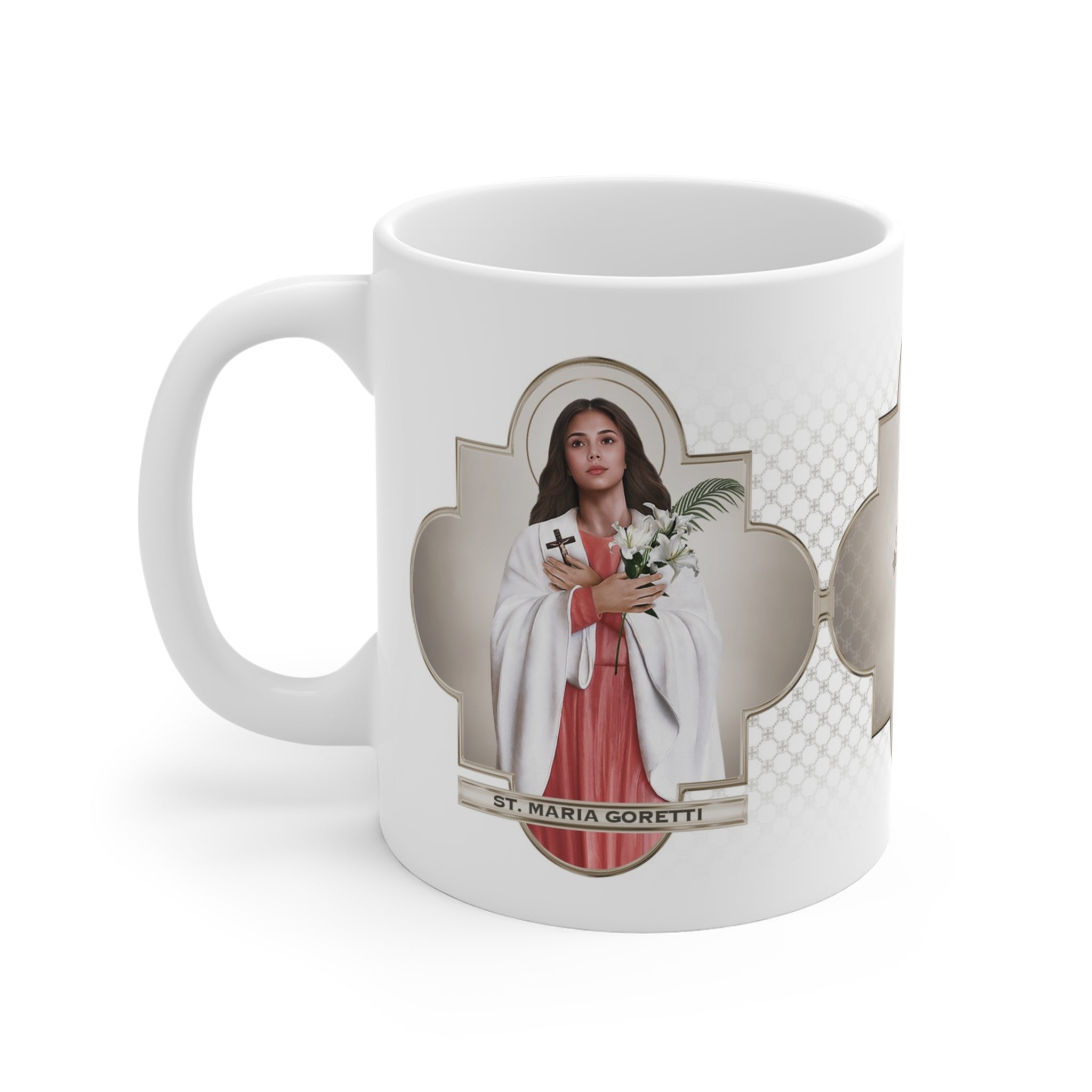 St. Maria Goretti Ceramic Mug - VENXARA®