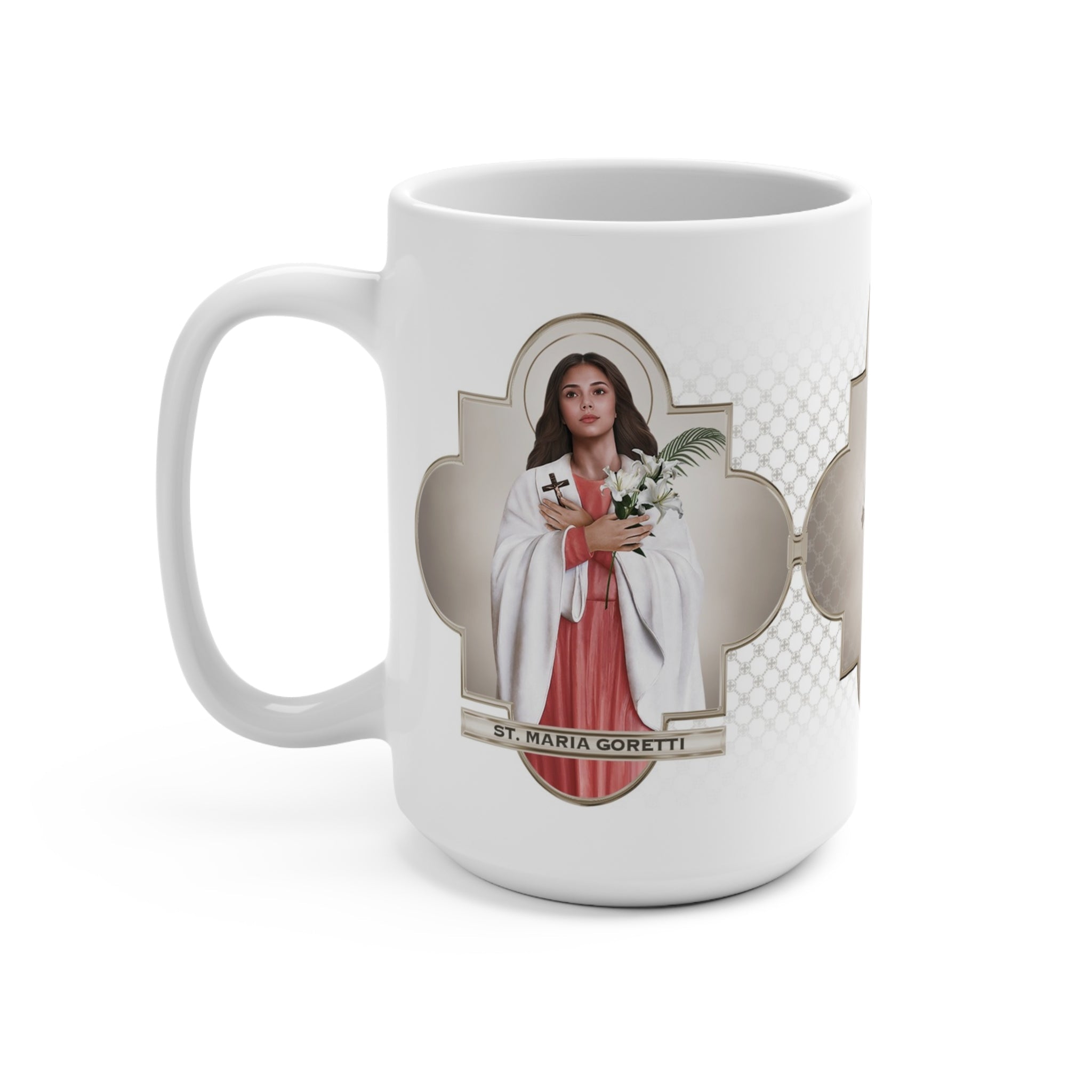 St. Maria Goretti Ceramic Mug - VENXARA®