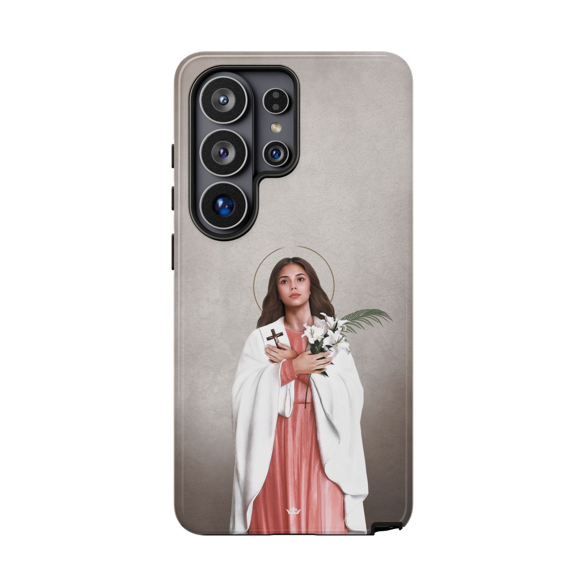 St. Maria Goretti Hard Phone Case (Light) Copyright VENXARA
