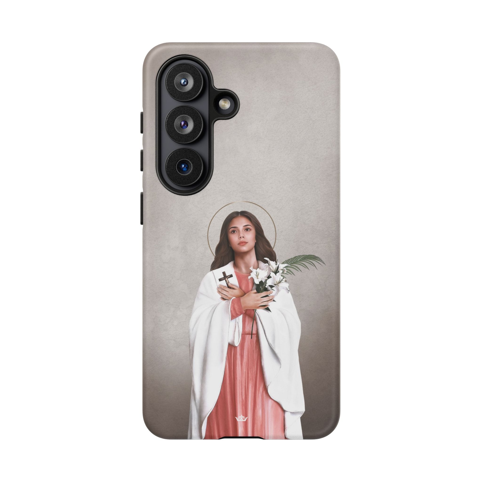 St. Maria Goretti Hard Phone Case (Light) Copyright VENXARA