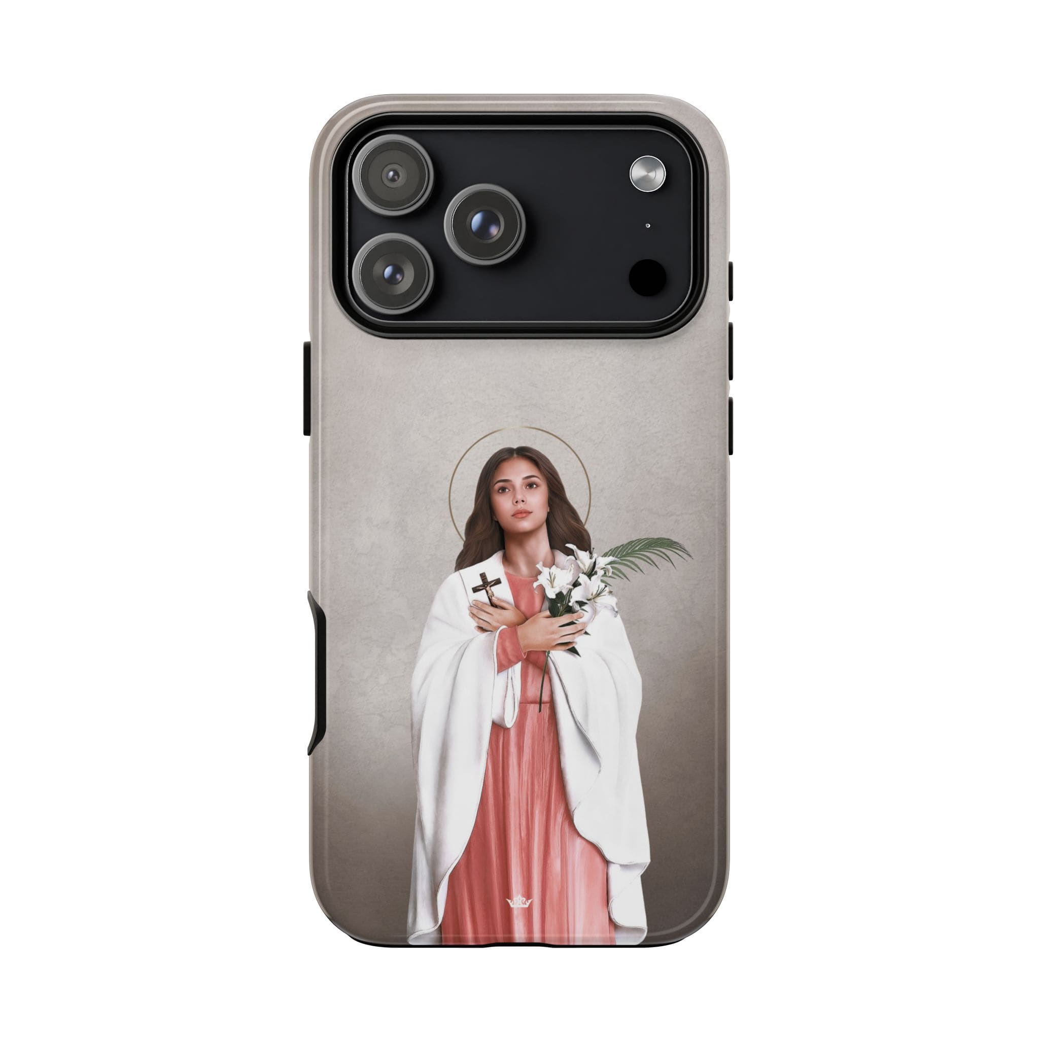 St. Maria Goretti Hard Phone Case (Light) Copyright VENXARA