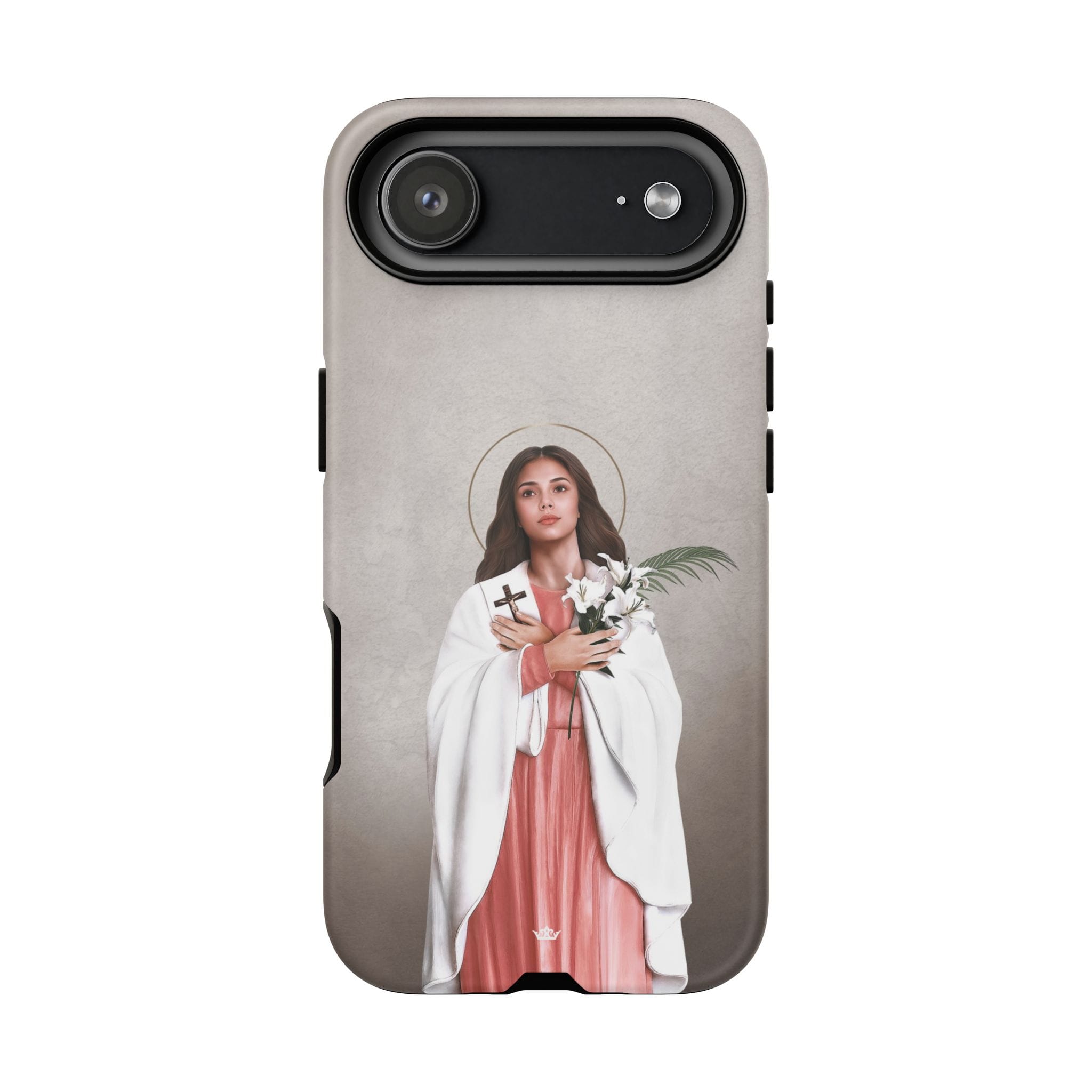 St. Maria Goretti Hard Phone Case (Light) Copyright VENXARA