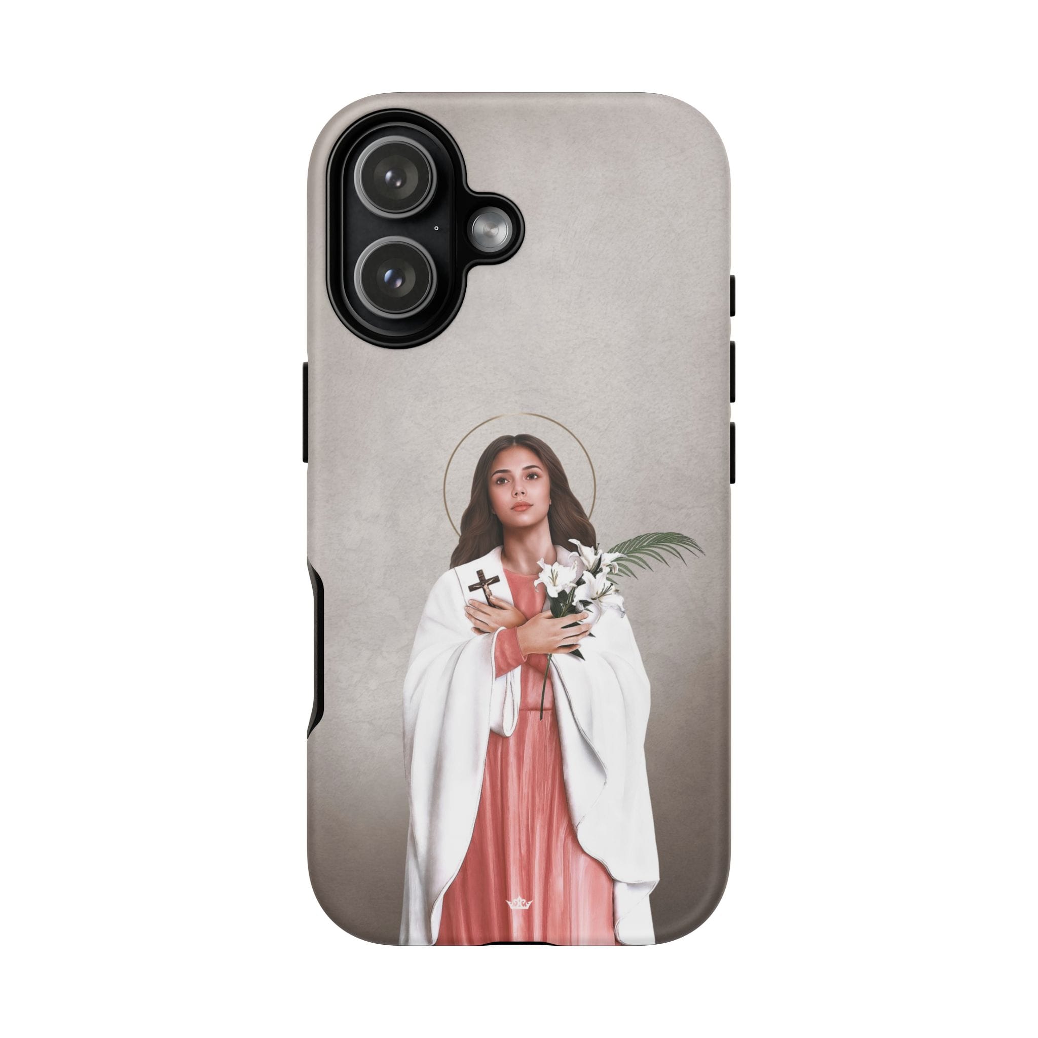 St. Maria Goretti Hard Phone Case (Light) Copyright VENXARA