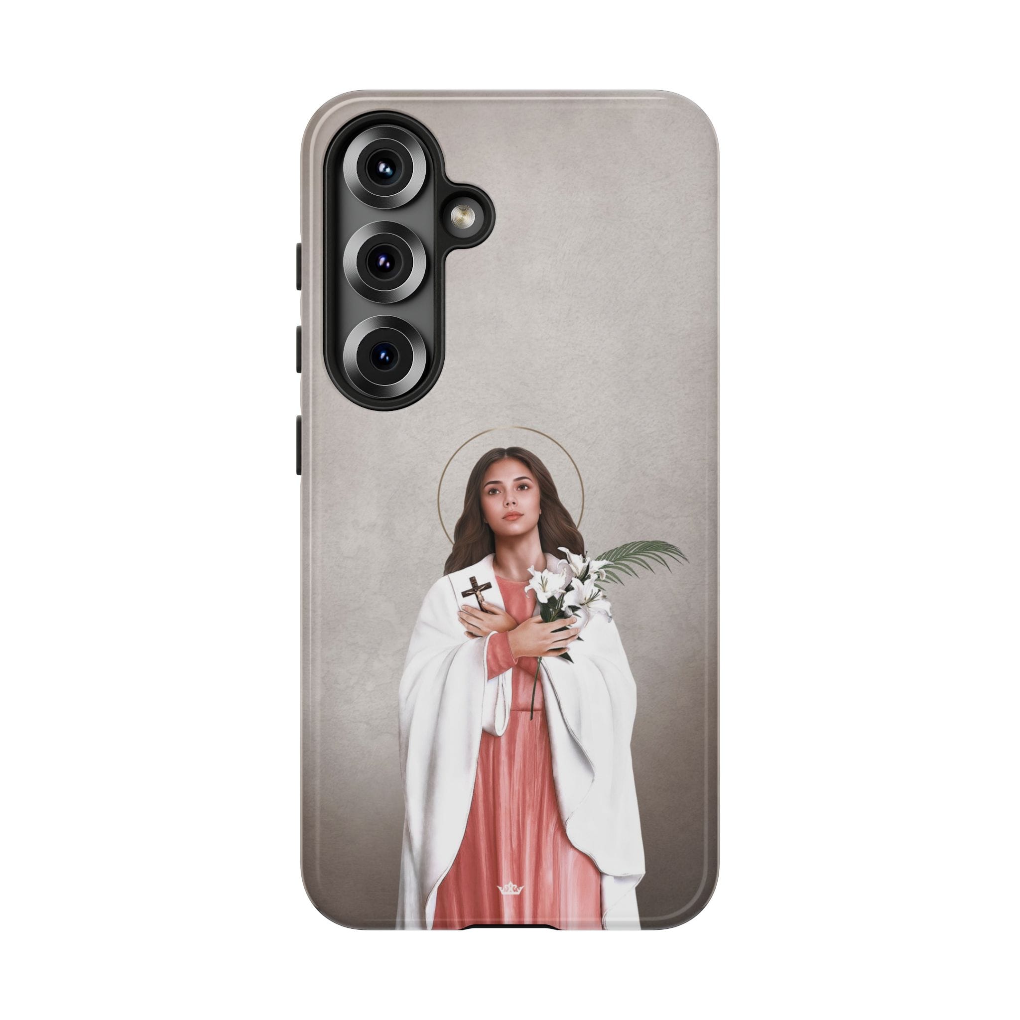 St. Maria Goretti Hard Phone Case (Light) Copyright VENXARA