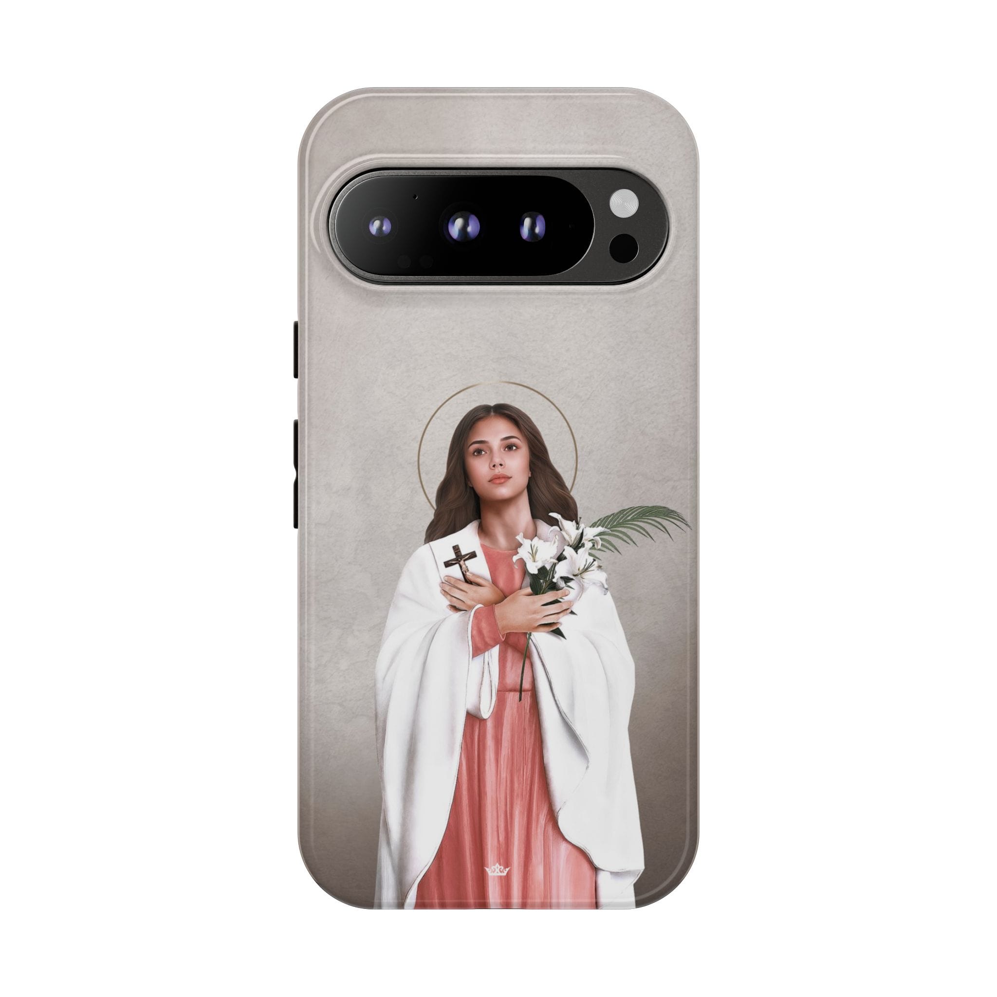St. Maria Goretti Hard Phone Case (Light) Copyright VENXARA