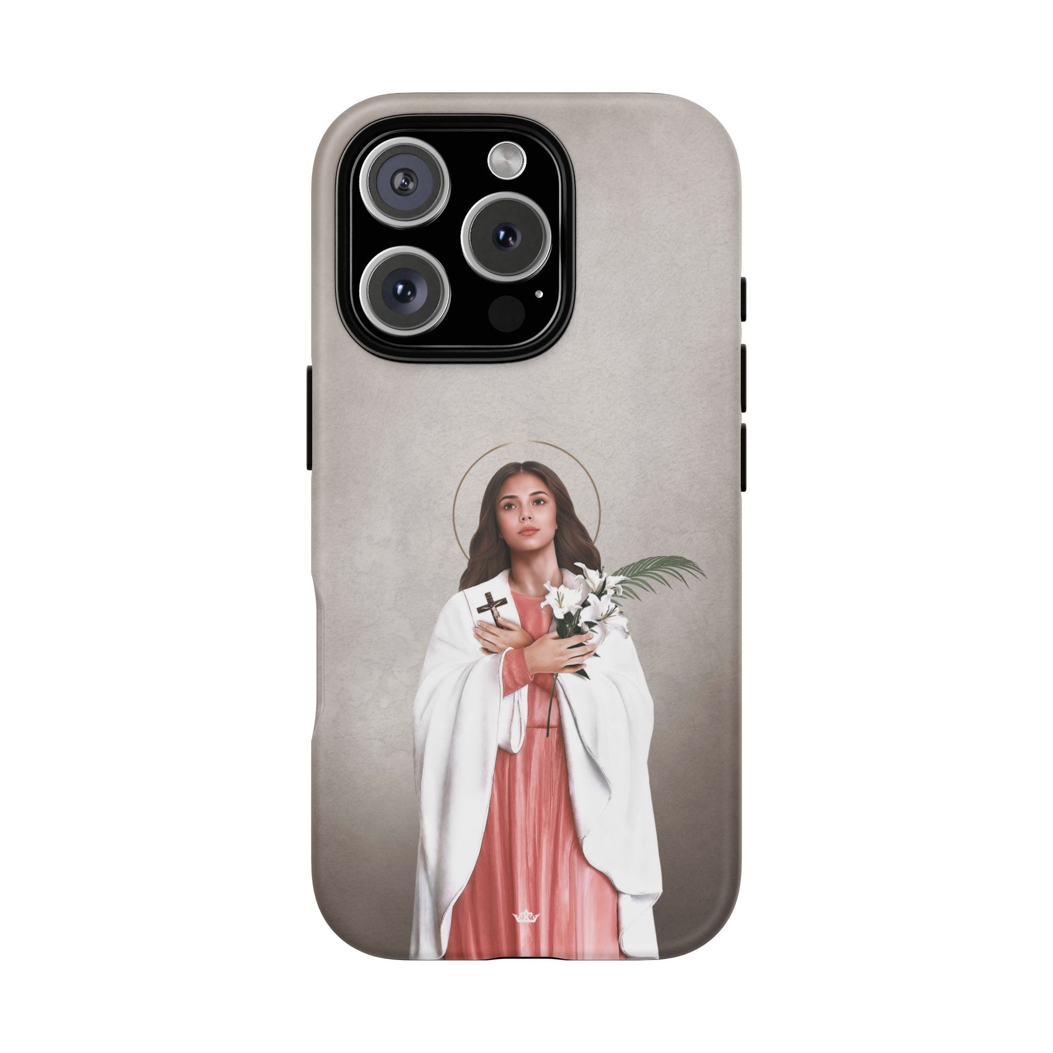 St. Maria Goretti Hard Phone Case (Light) Copyright VENXARA