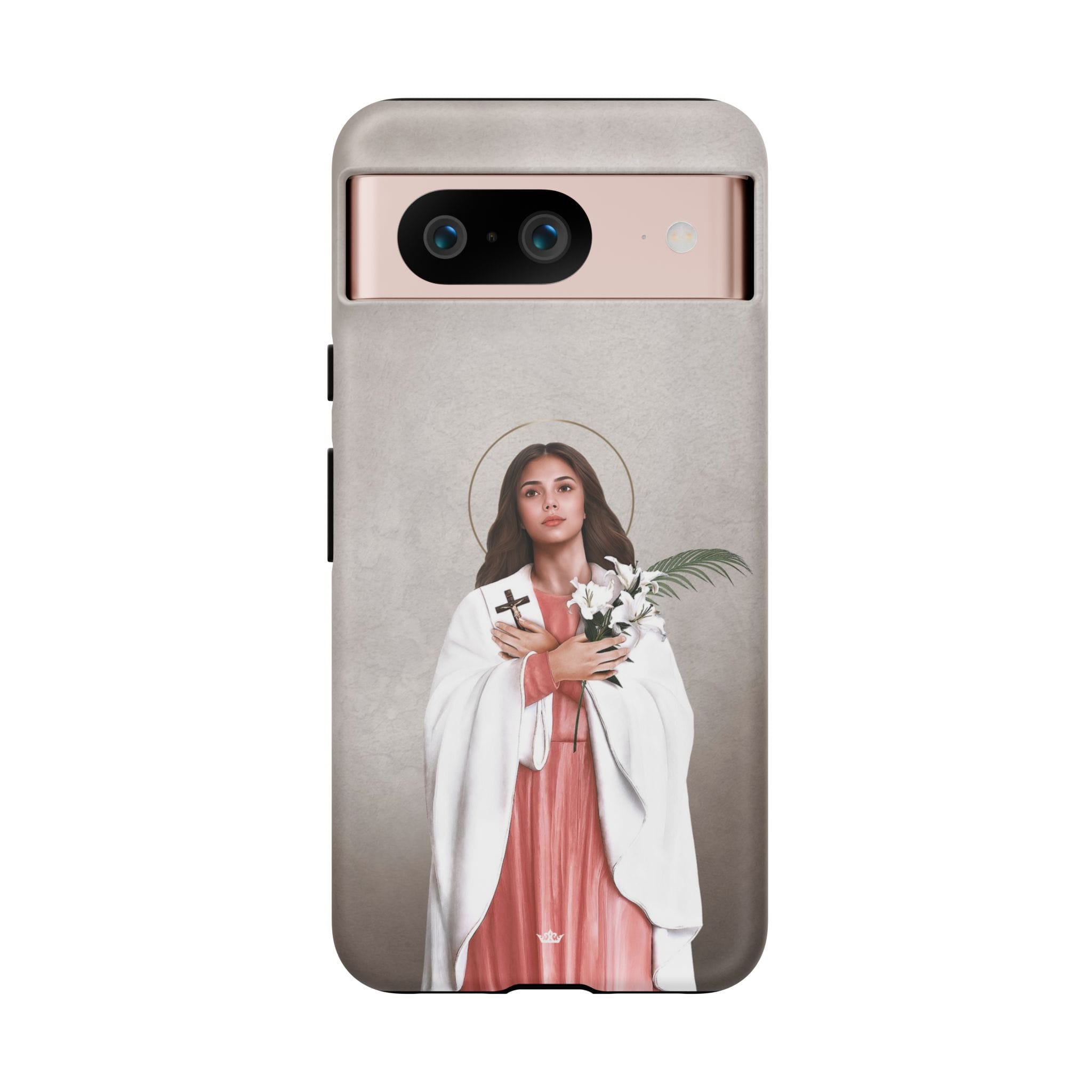 St. Maria Goretti Hard Phone Case (Light) Copyright VENXARA