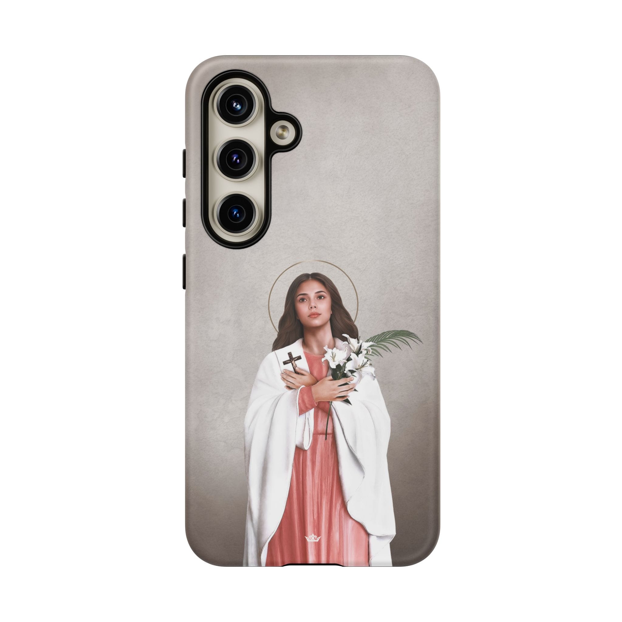 St. Maria Goretti Hard Phone Case (Light) Copyright VENXARA