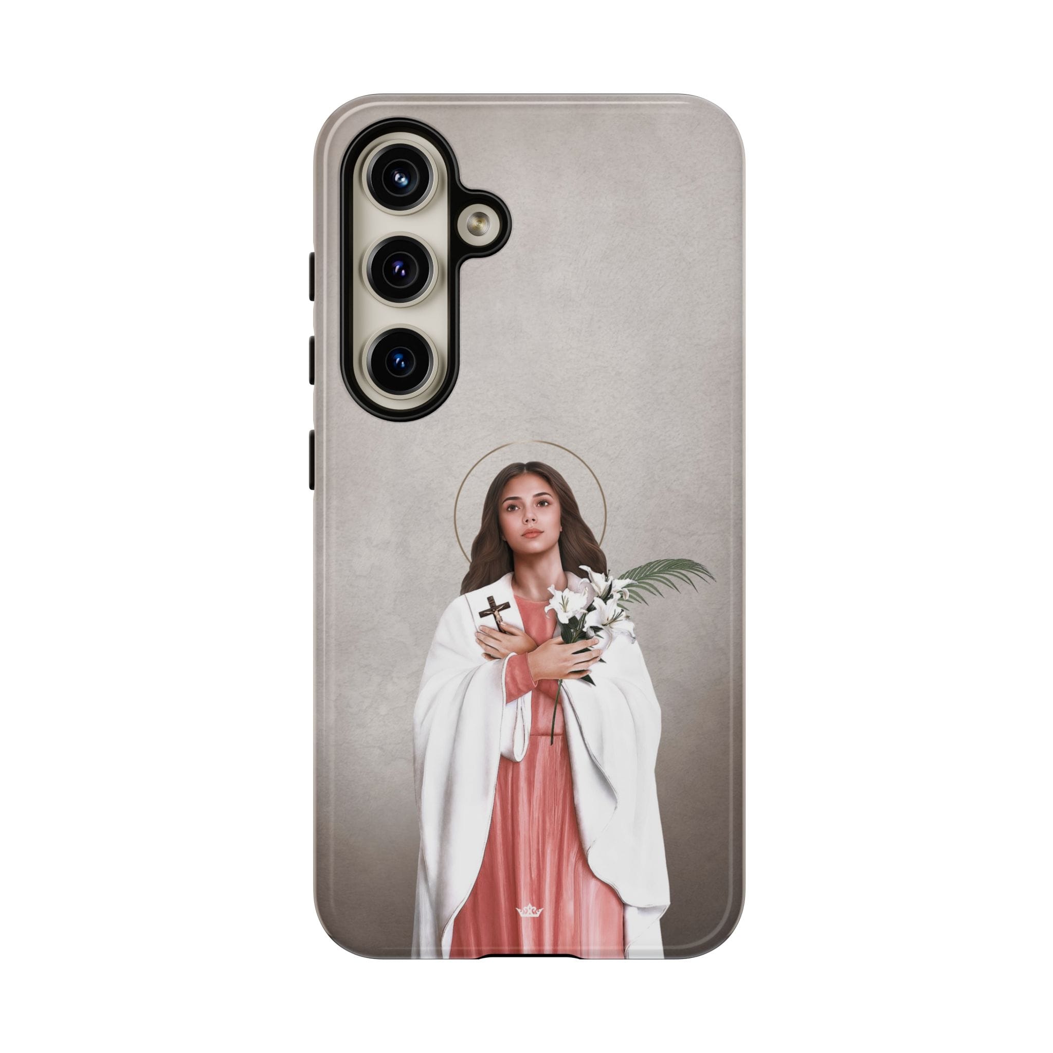 St. Maria Goretti Hard Phone Case (Light) Copyright VENXARA
