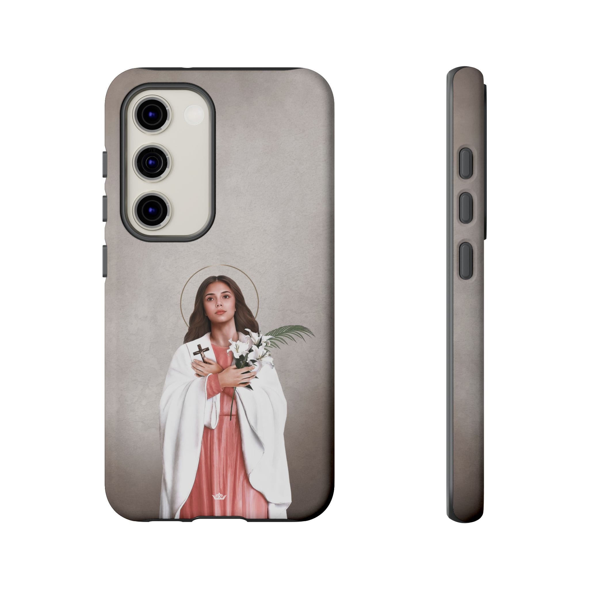 St. Maria Goretti Hard Phone Case (Light) Copyright VENXARA