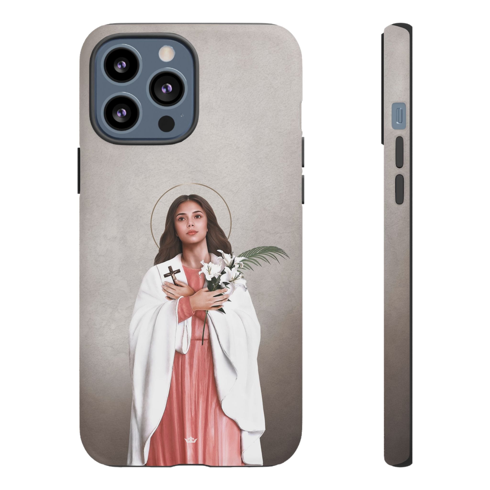 St. Maria Goretti Hard Phone Case (Light) Copyright VENXARA