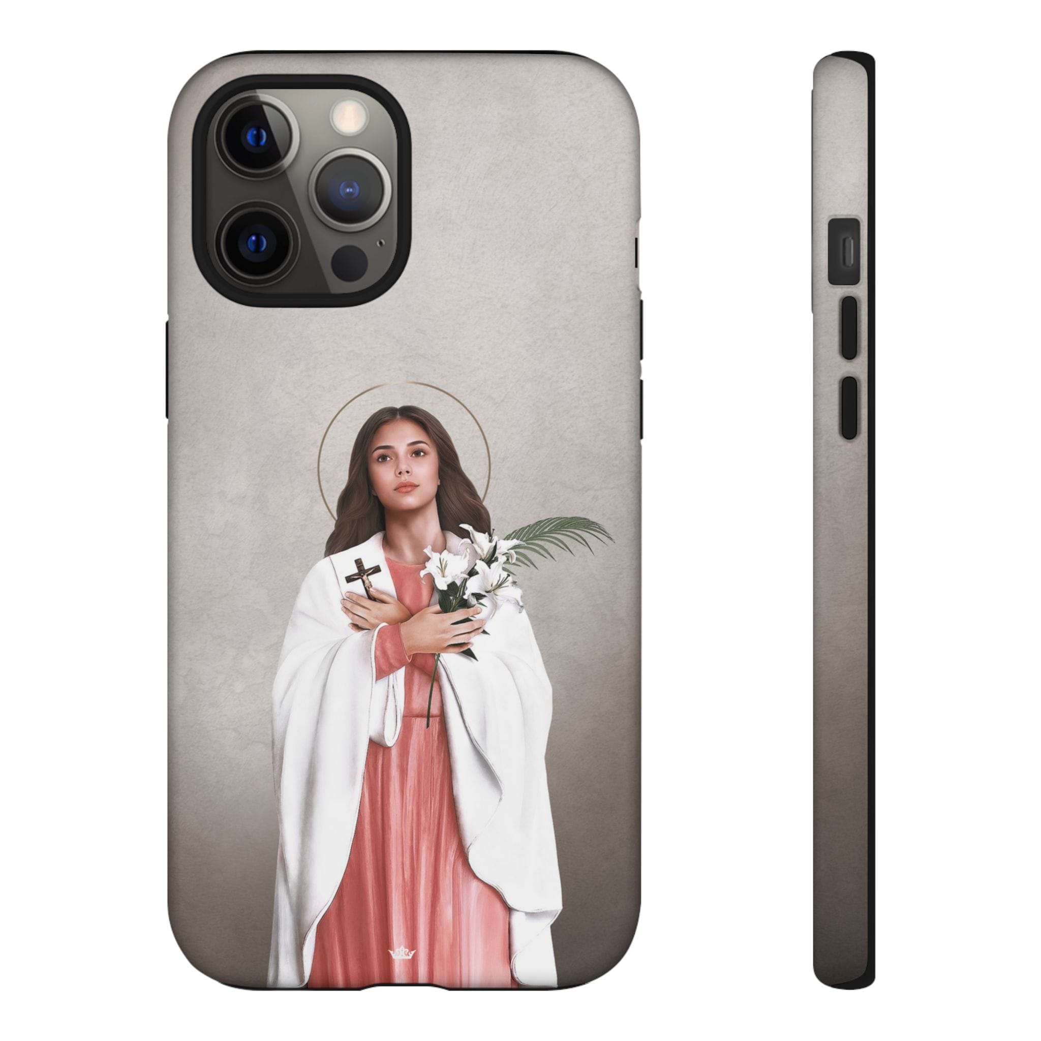 St. Maria Goretti Hard Phone Case (Light) Copyright VENXARA