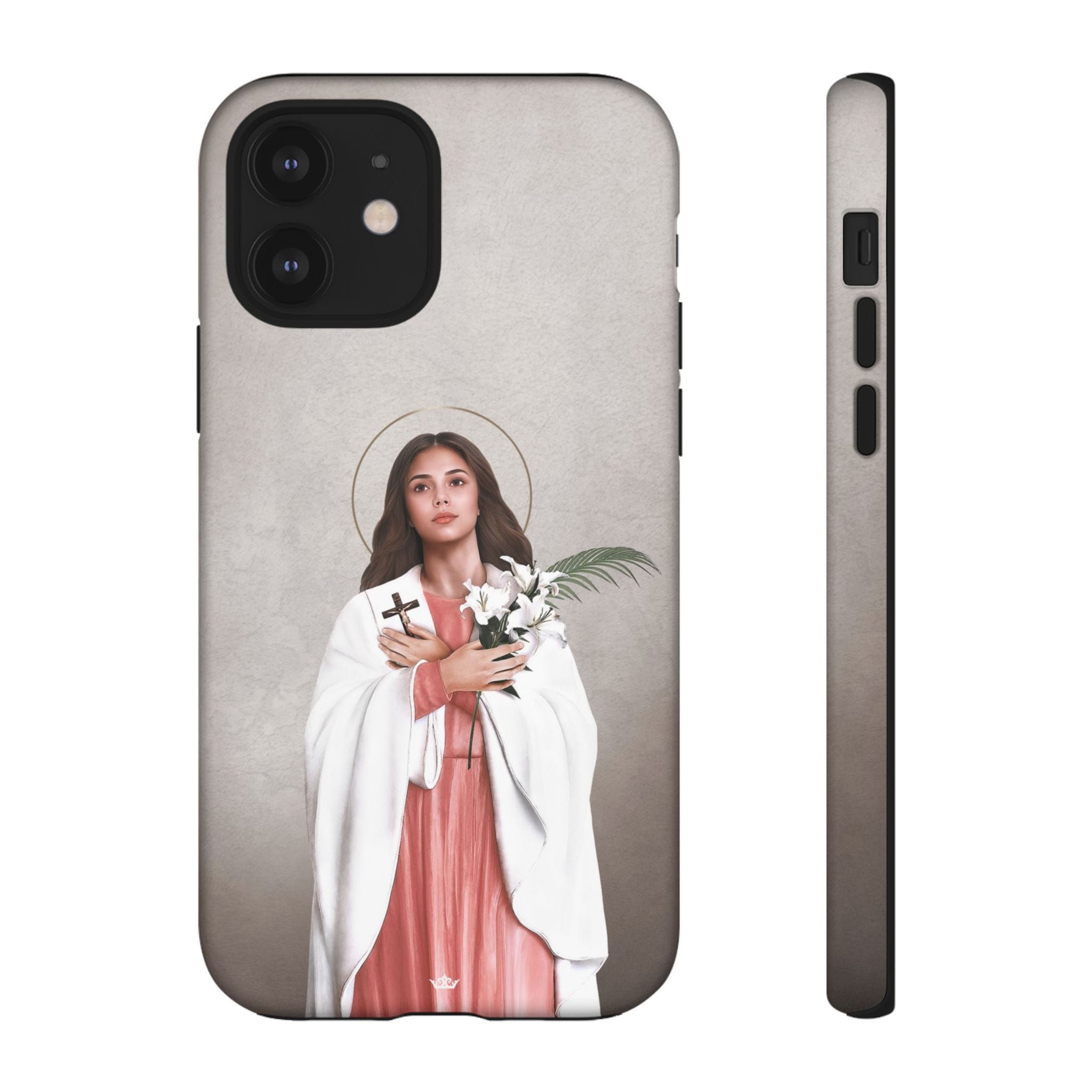 St. Maria Goretti Hard Phone Case (Light) Copyright VENXARA
