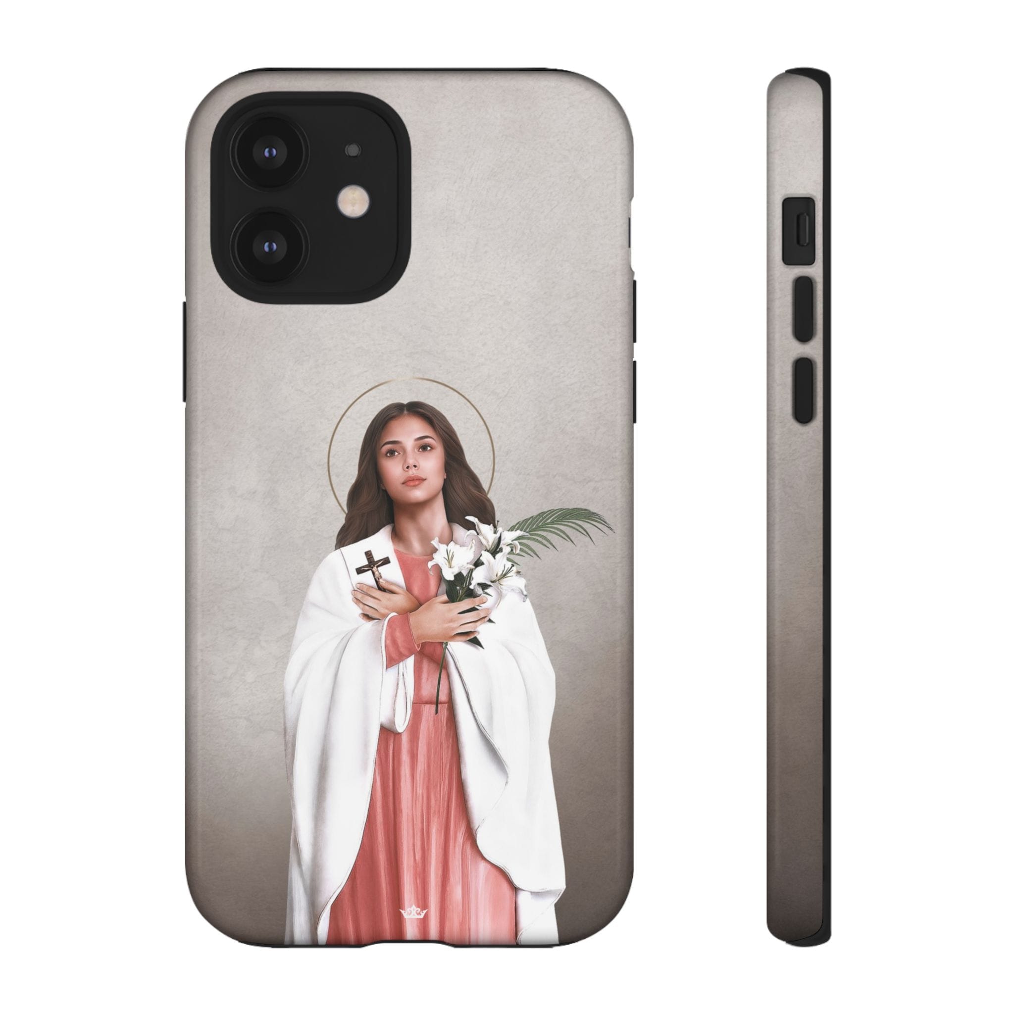 St. Maria Goretti Hard Phone Case (Light) Copyright VENXARA