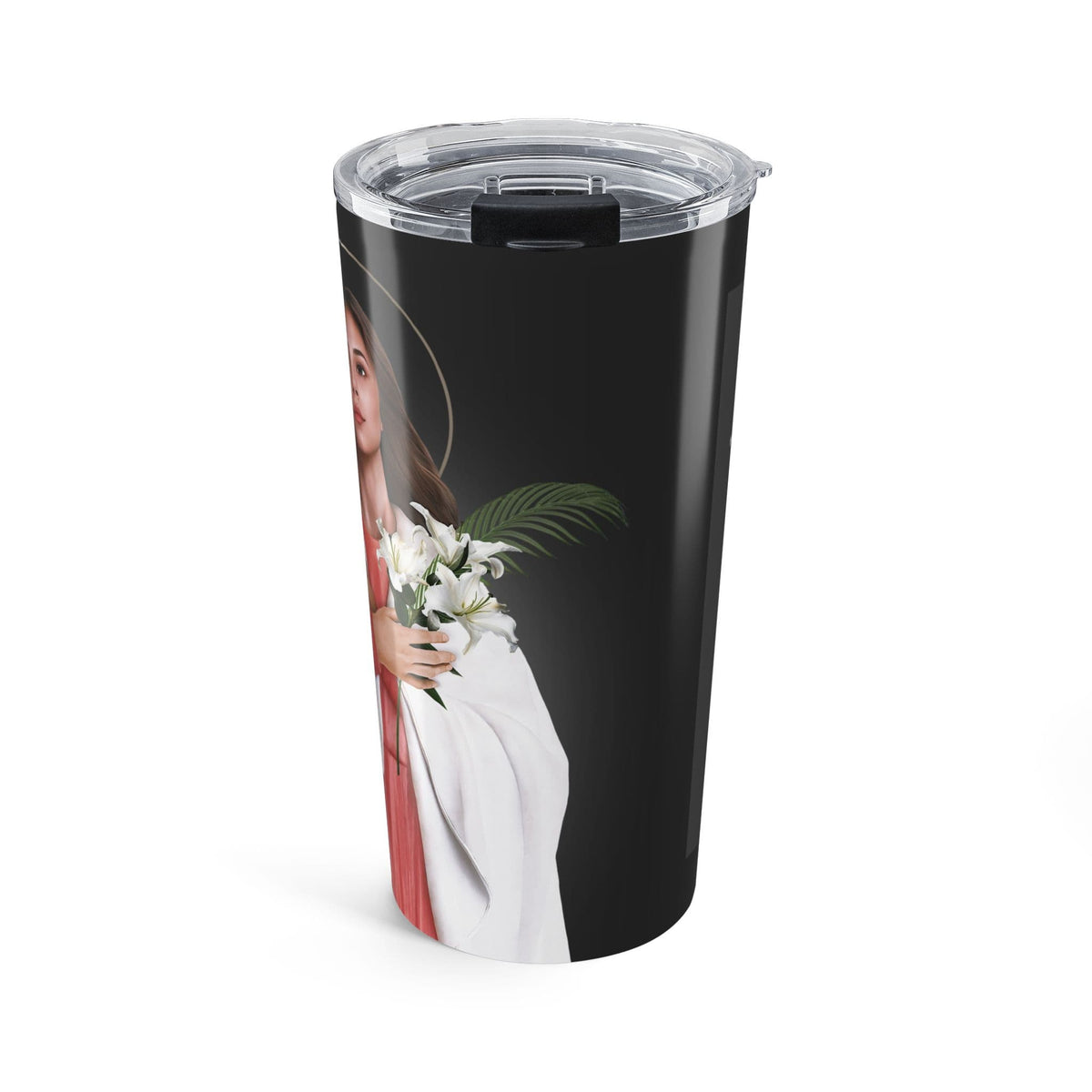 St. Maria Goretti Lord's Prayer Tumbler (Ash 20 oz) Copyright VENXARA