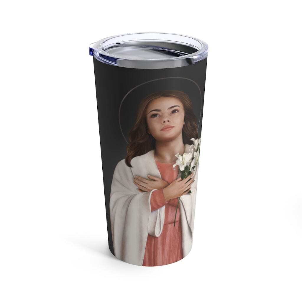 St. Maria Goretti Lord's Prayer Tumbler 20 oz. (Ash) - VENXARA®