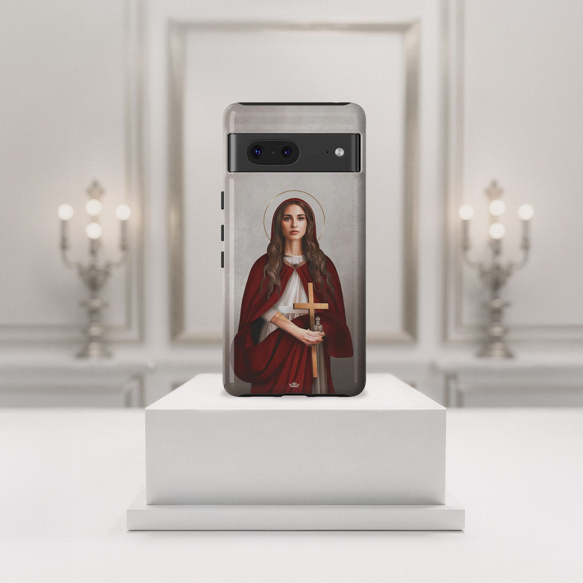 St. Mary Magdalene Hard Phone Case (Light) Copyright VENXARA
