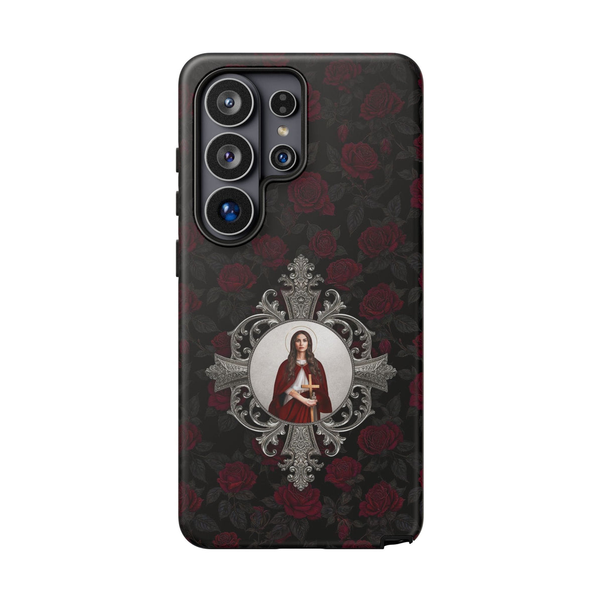 St. Mary Magdalene Hard Phone Case (Roses) Copyright VENXARA
