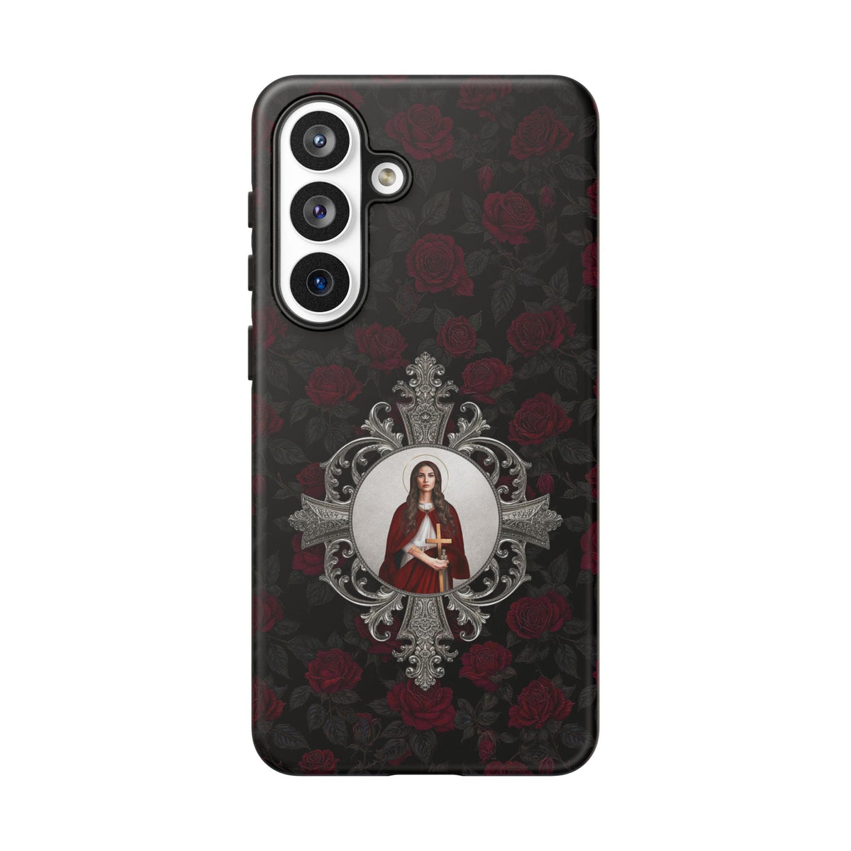 St. Mary Magdalene Hard Phone Case (Roses) Copyright VENXARA
