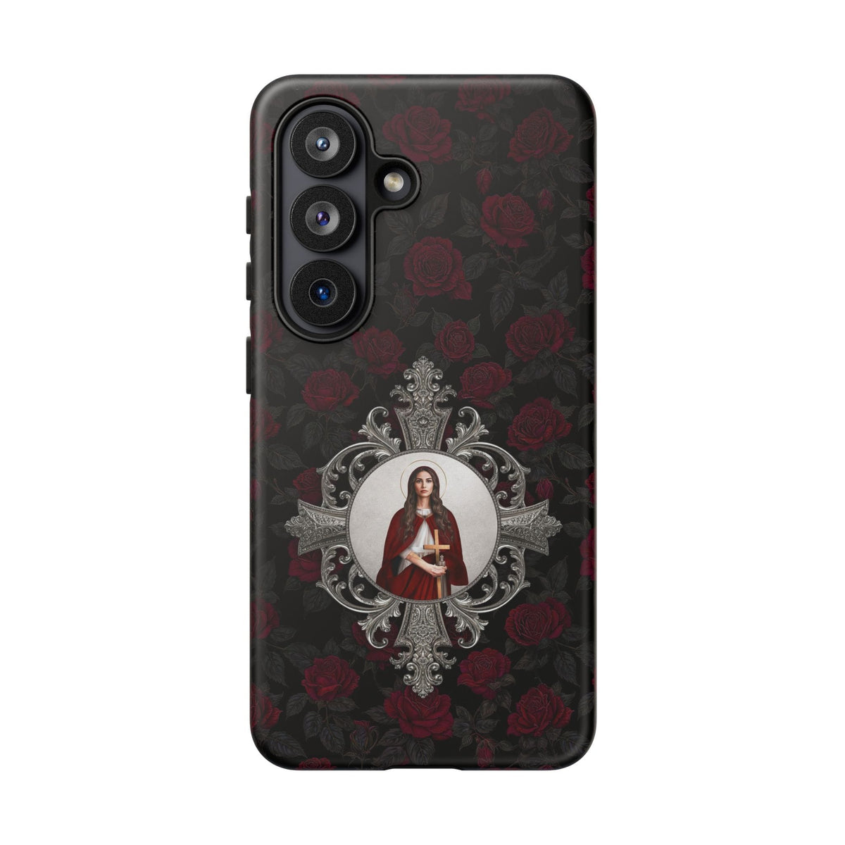 St. Mary Magdalene Hard Phone Case (Roses) Copyright VENXARA