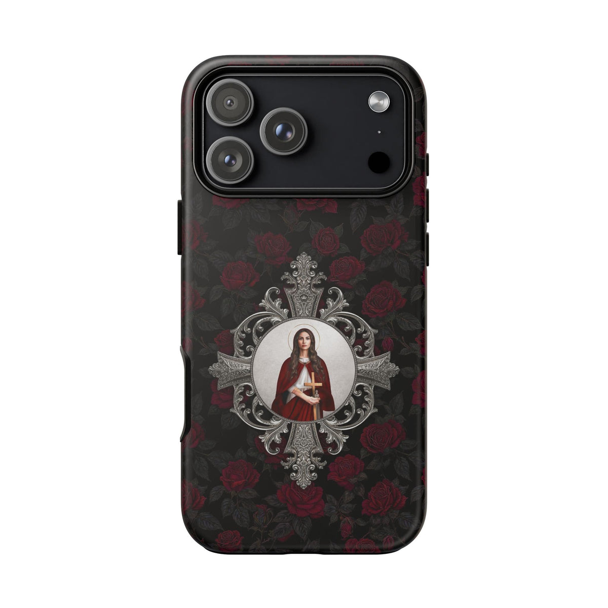 St. Mary Magdalene Hard Phone Case (Roses) Copyright VENXARA