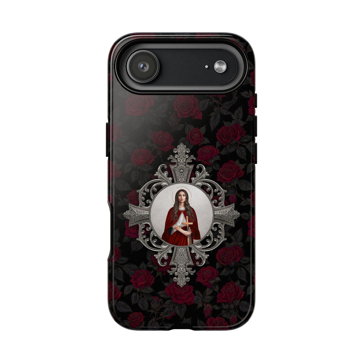 St. Mary Magdalene Hard Phone Case (Roses) Copyright VENXARA
