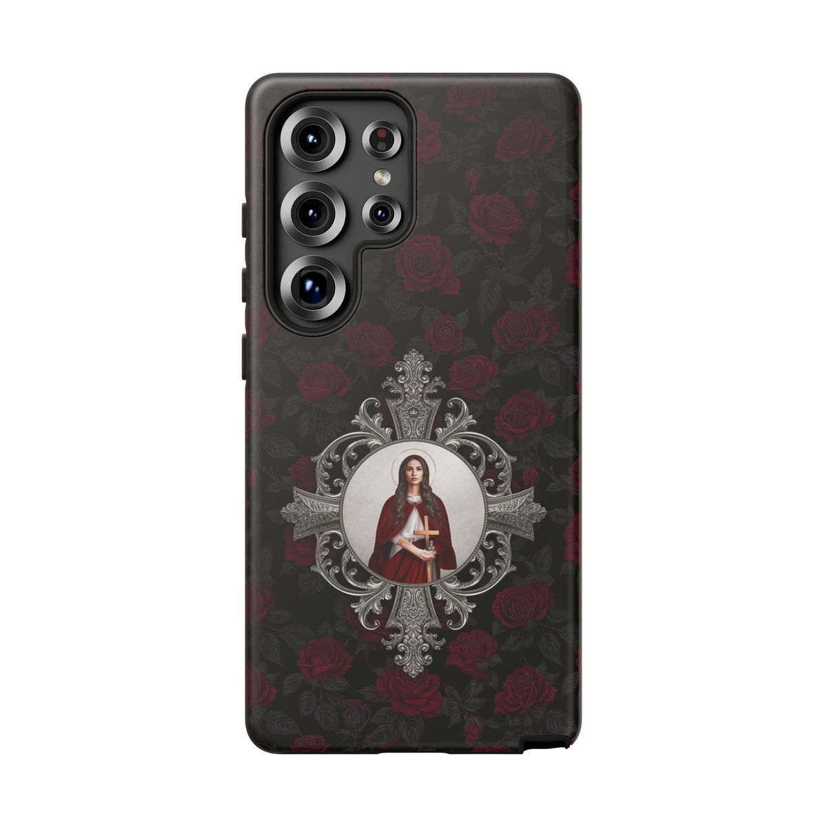St. Mary Magdalene Hard Phone Case (Roses) Copyright VENXARA