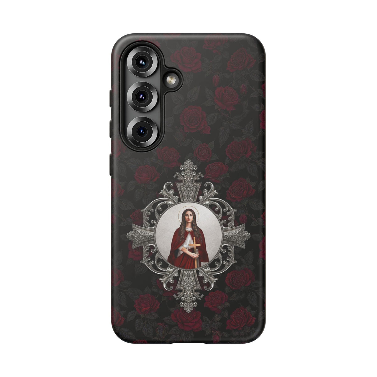 St. Mary Magdalene Hard Phone Case (Roses) Copyright VENXARA