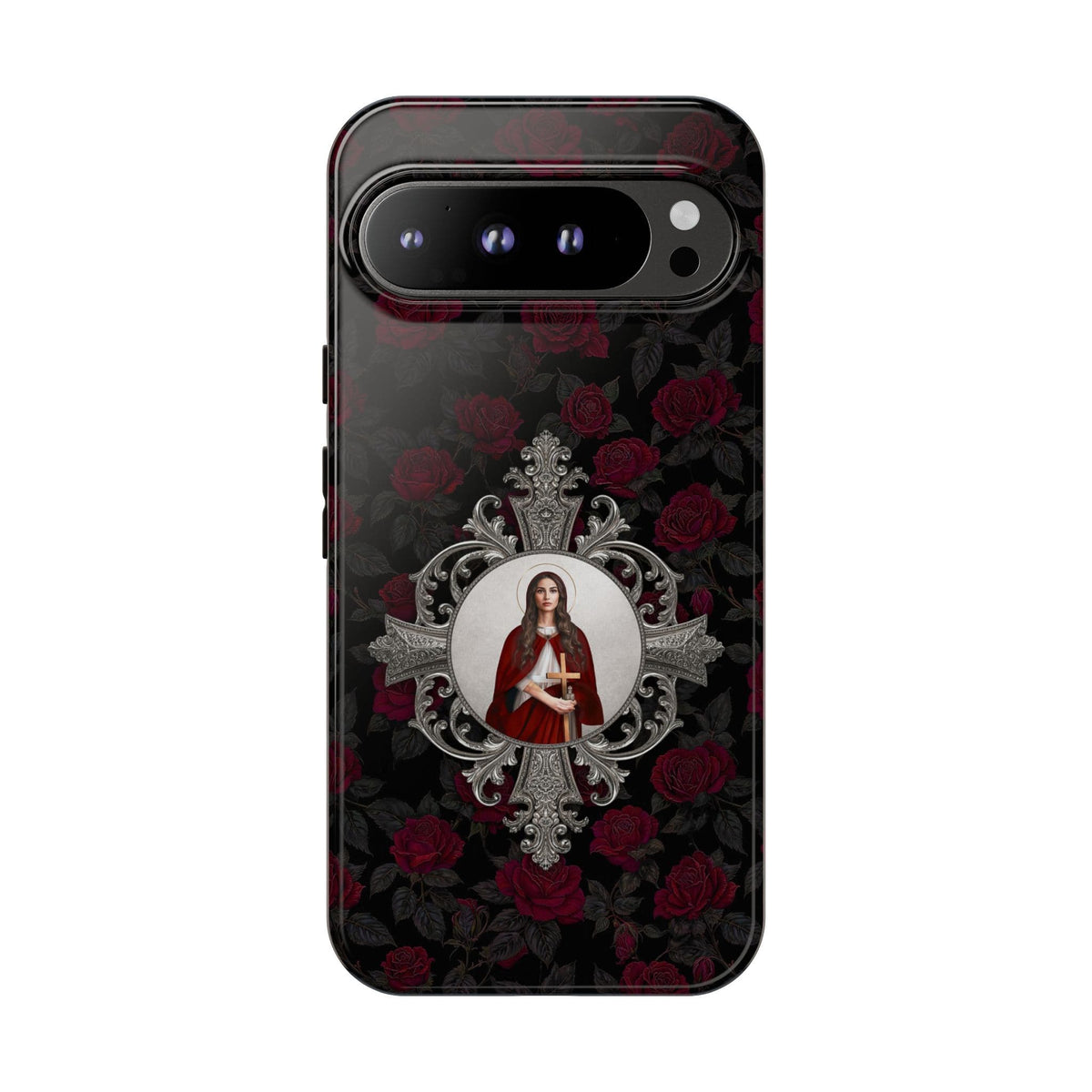 St. Mary Magdalene Hard Phone Case (Roses) Copyright VENXARA