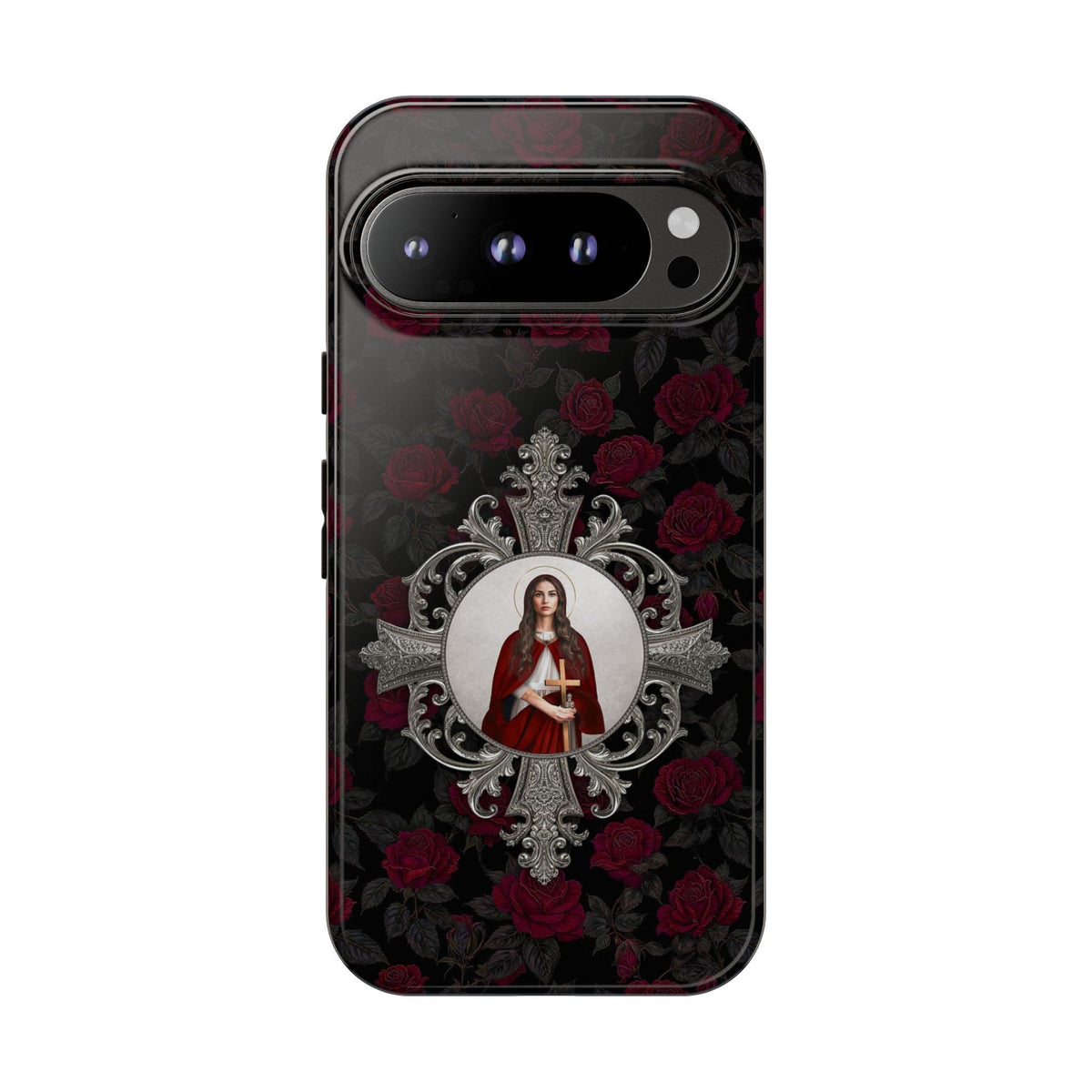St. Mary Magdalene Hard Phone Case (Roses) Copyright VENXARA