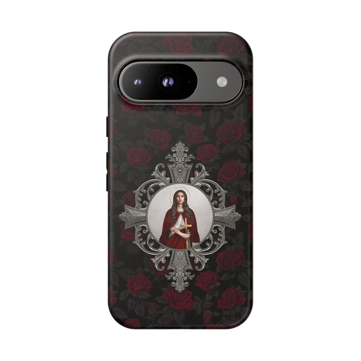 St. Mary Magdalene Hard Phone Case (Roses) Copyright VENXARA