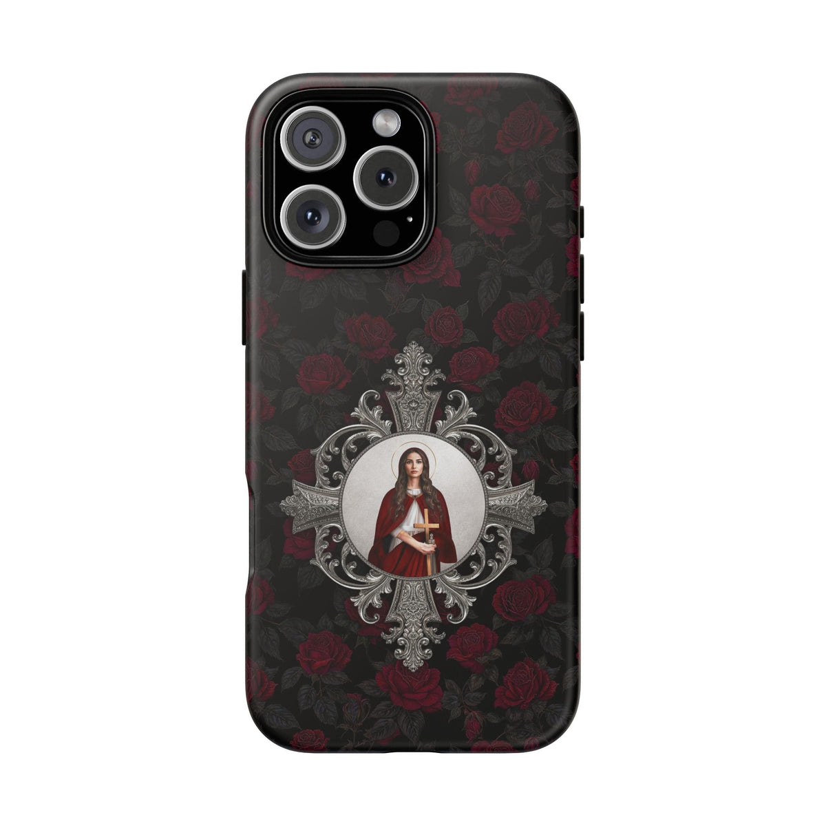 St. Mary Magdalene Hard Phone Case (Roses) Copyright VENXARA