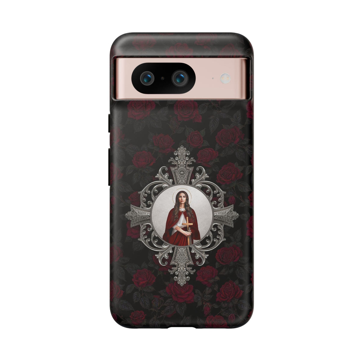 St. Mary Magdalene Hard Phone Case (Roses) Copyright VENXARA
