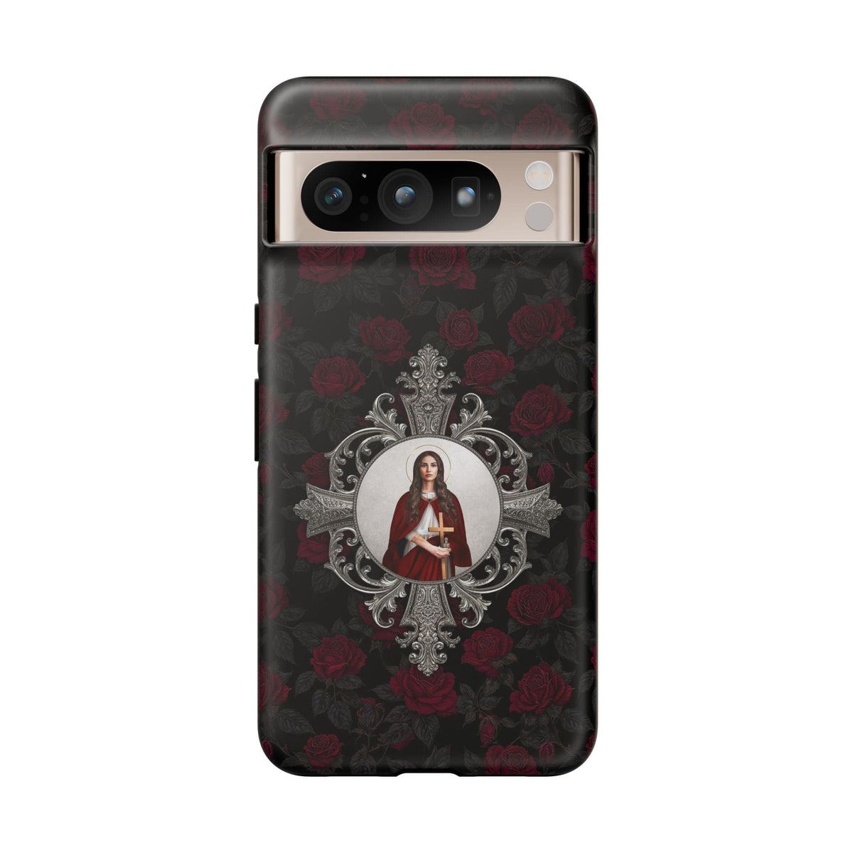 St. Mary Magdalene Hard Phone Case (Roses) Copyright VENXARA