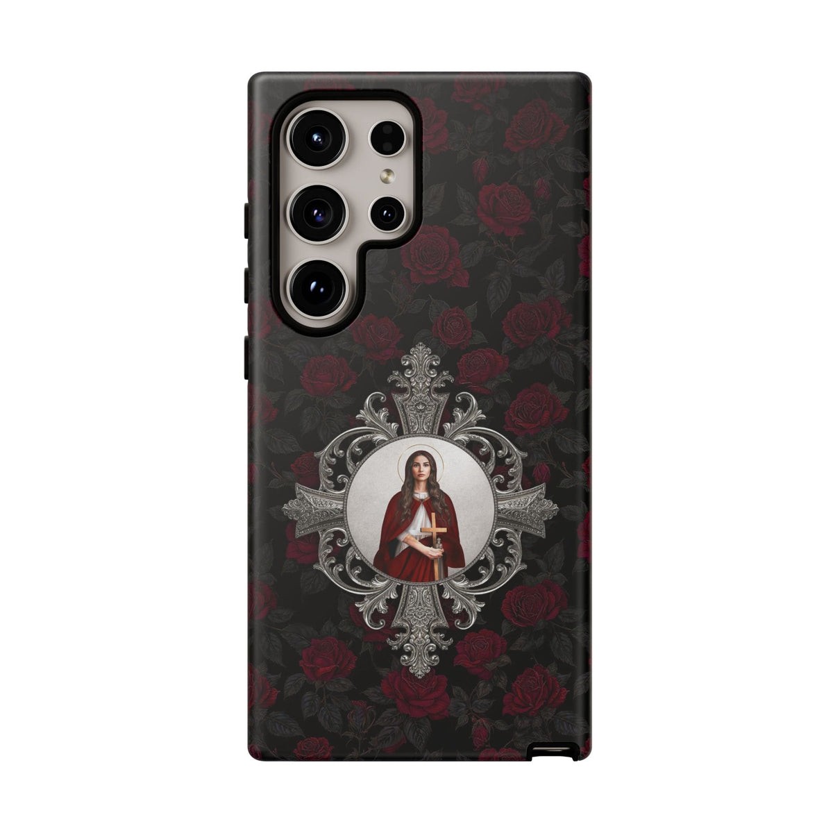 St. Mary Magdalene Hard Phone Case (Roses) Copyright VENXARA