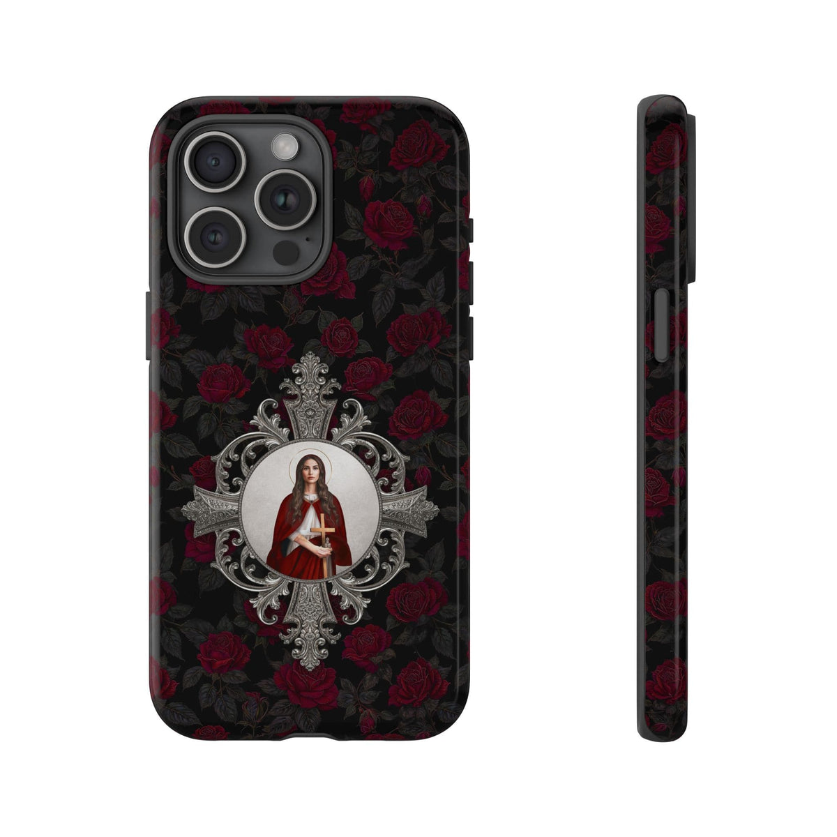 St. Mary Magdalene Hard Phone Case (Roses) Copyright VENXARA