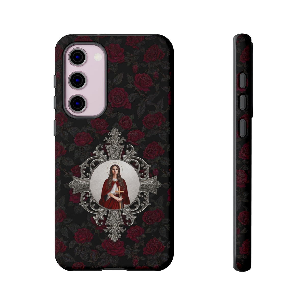 St. Mary Magdalene Hard Phone Case (Roses) Copyright VENXARA